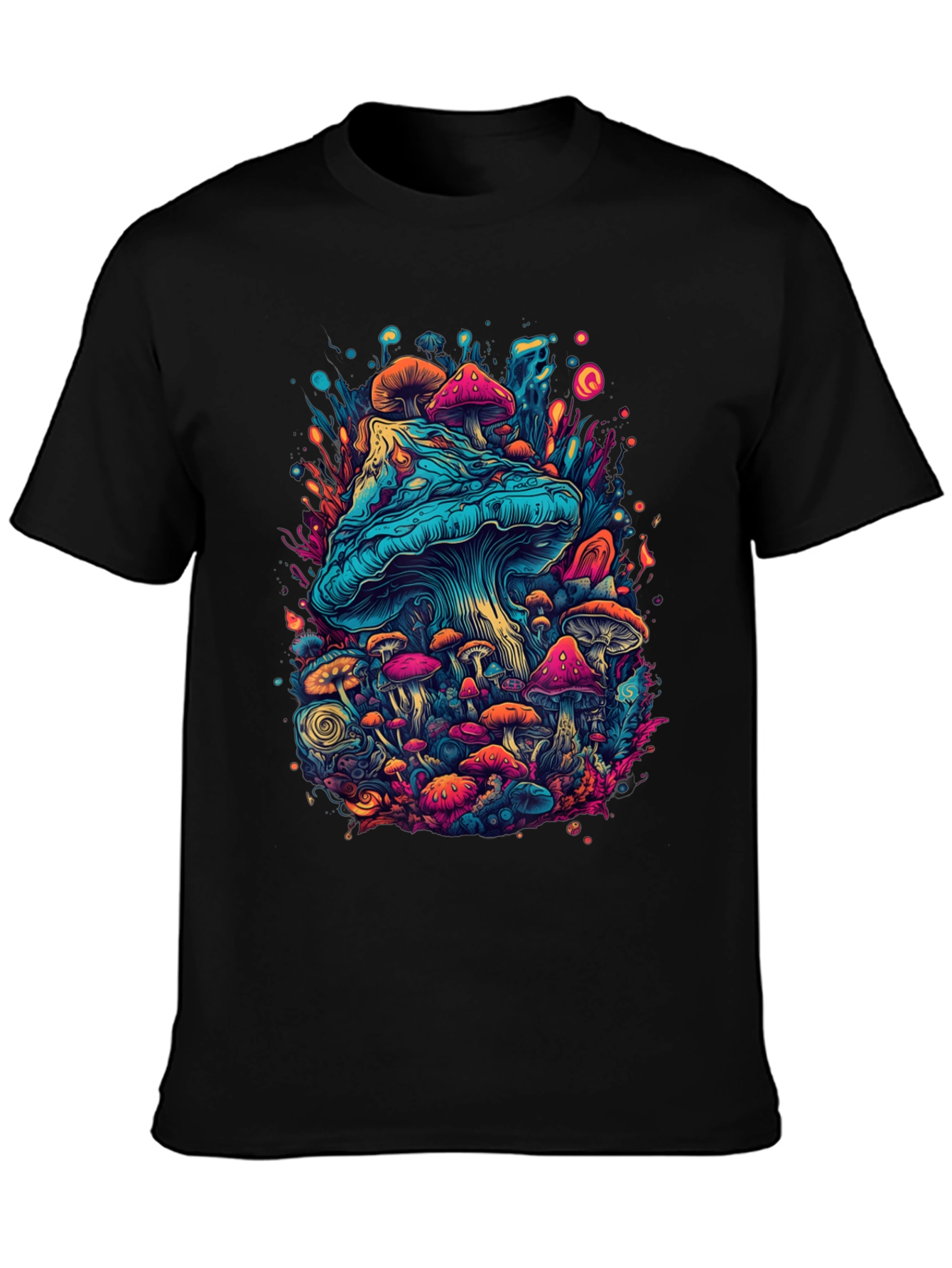 Psychedelic Mushroom Graphic T-Shirt