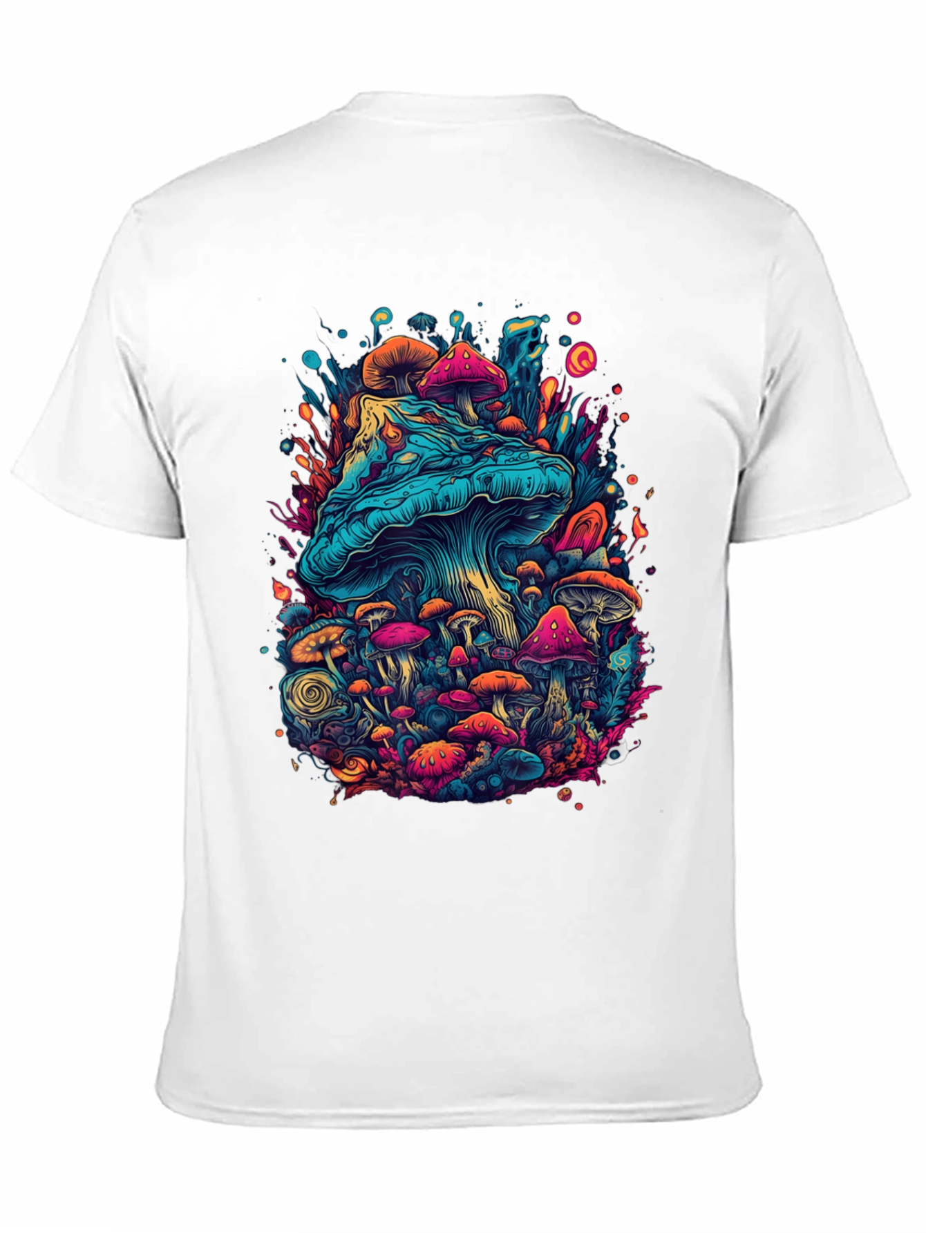 Psychedelic Mushroom Graphic T-Shirt