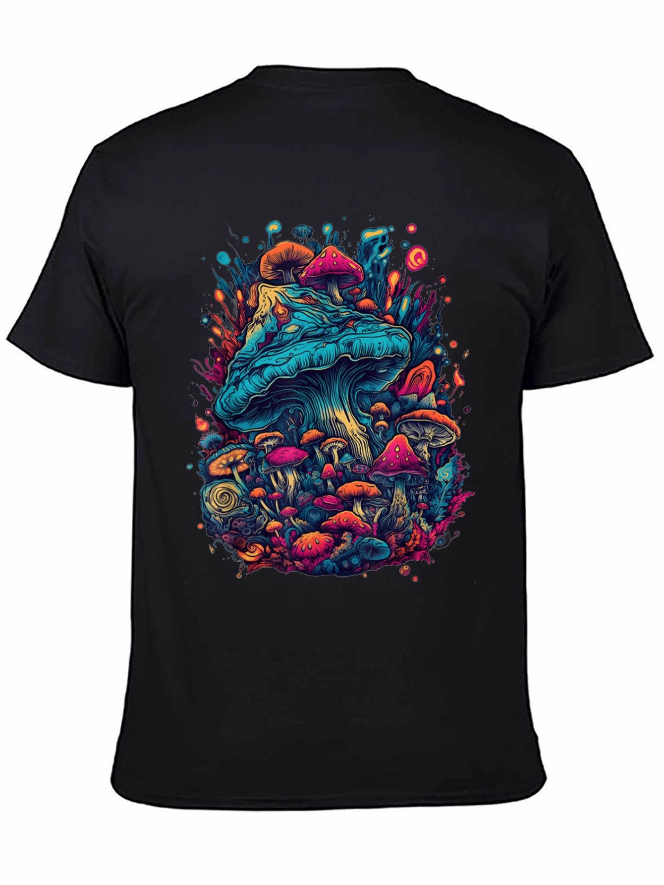 Psychedelic Mushroom Graphic T-Shirt