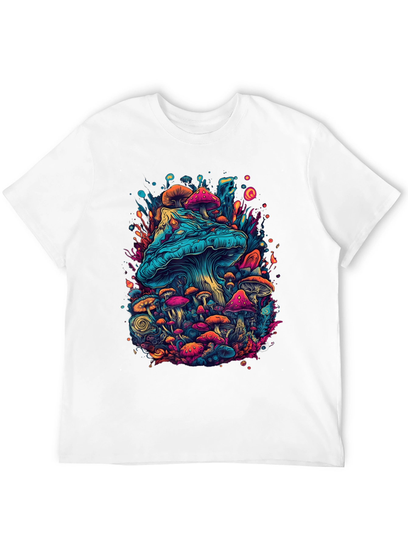 Psychedelic Mushroom Graphic T-Shirt