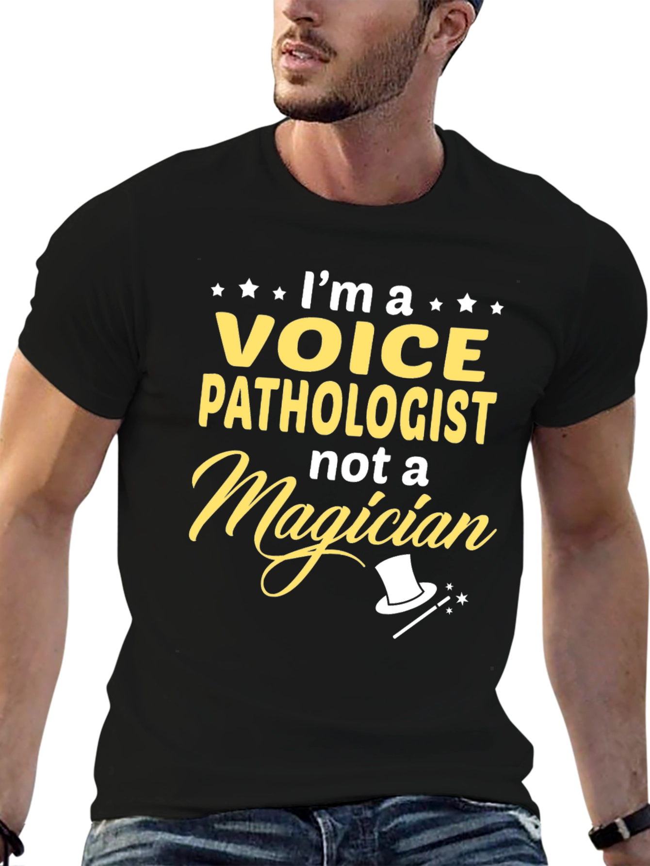 Voice Pathologist T-Shirt - Not a Magician Tee
