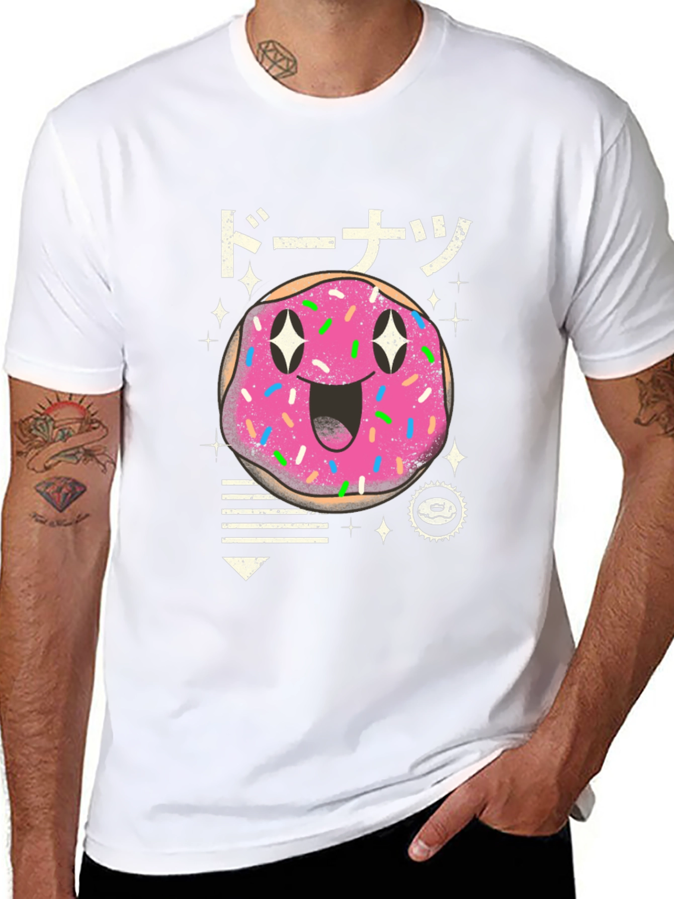 Kawaii Donut Graphic Tee