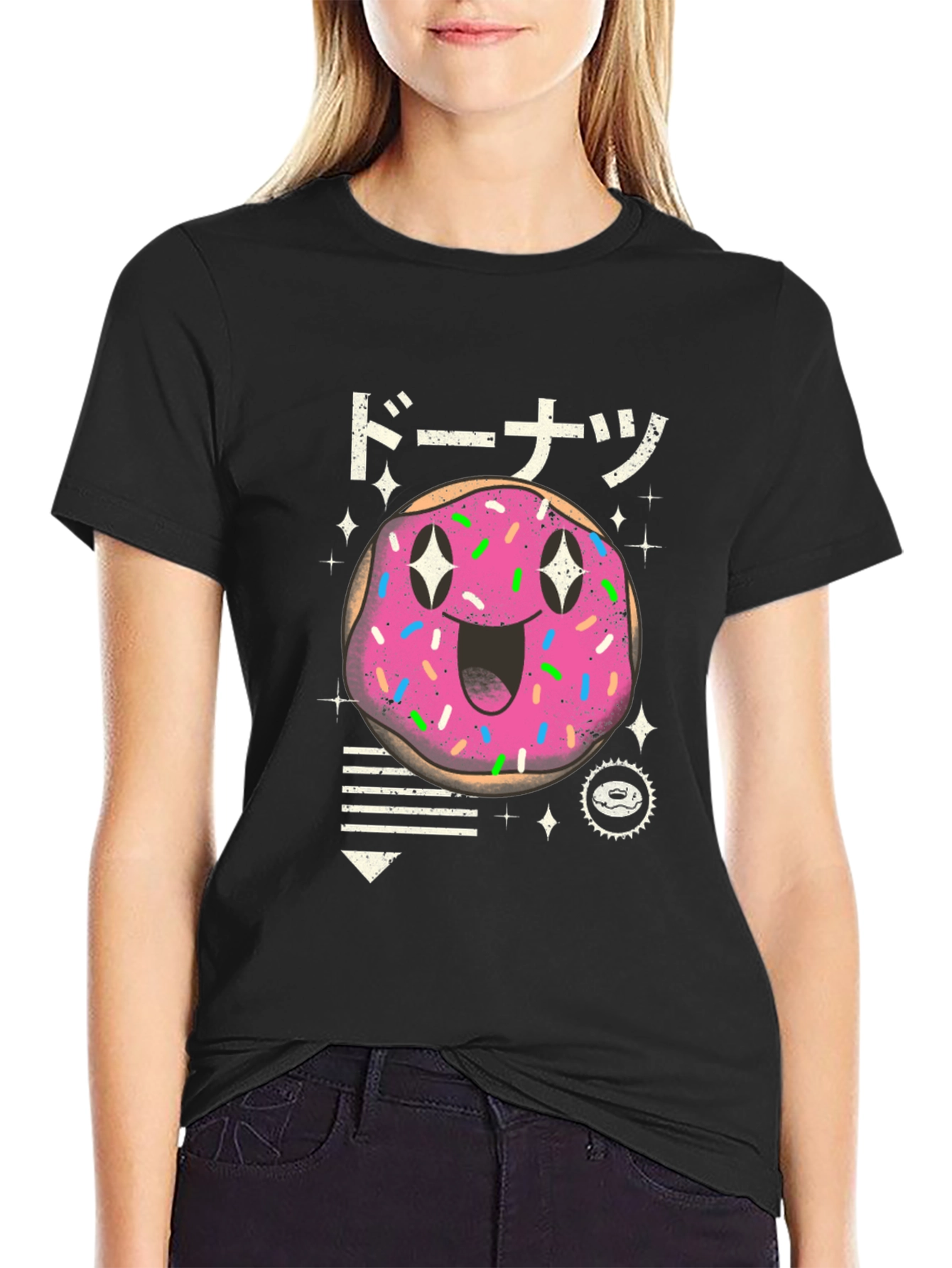 Kawaii Donut Graphic Tee