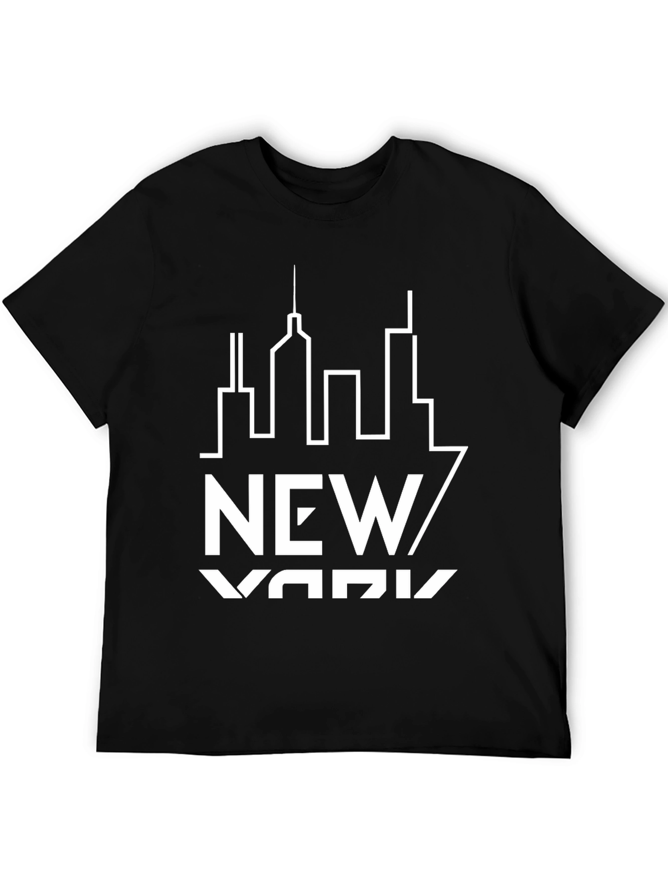 New York City Skyline Graphic T-Shirt