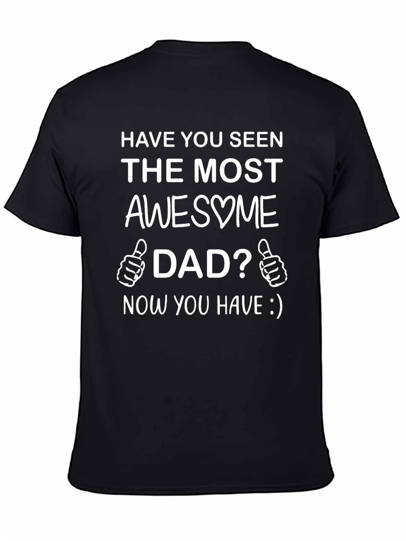 Awesome Dad Black T-Shirt