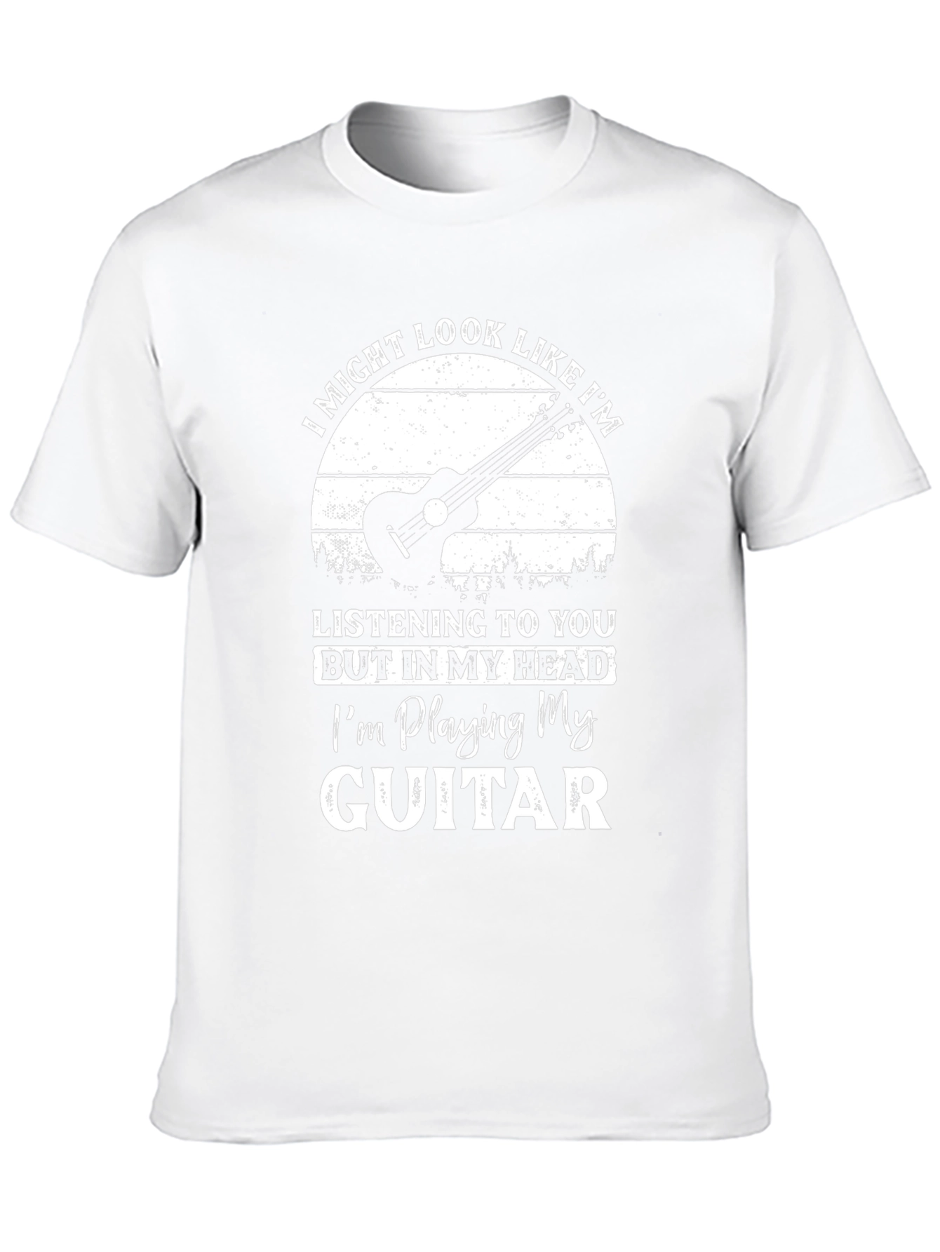 Guitar Player T-Shirt: Im Playing My Guitar