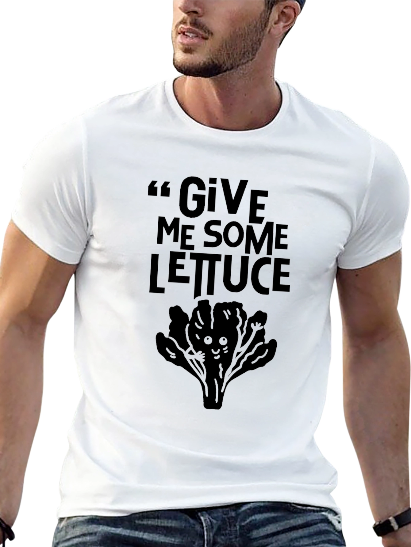 Give Me Some Lettuce T-Shirt Funny Vegan Tee
