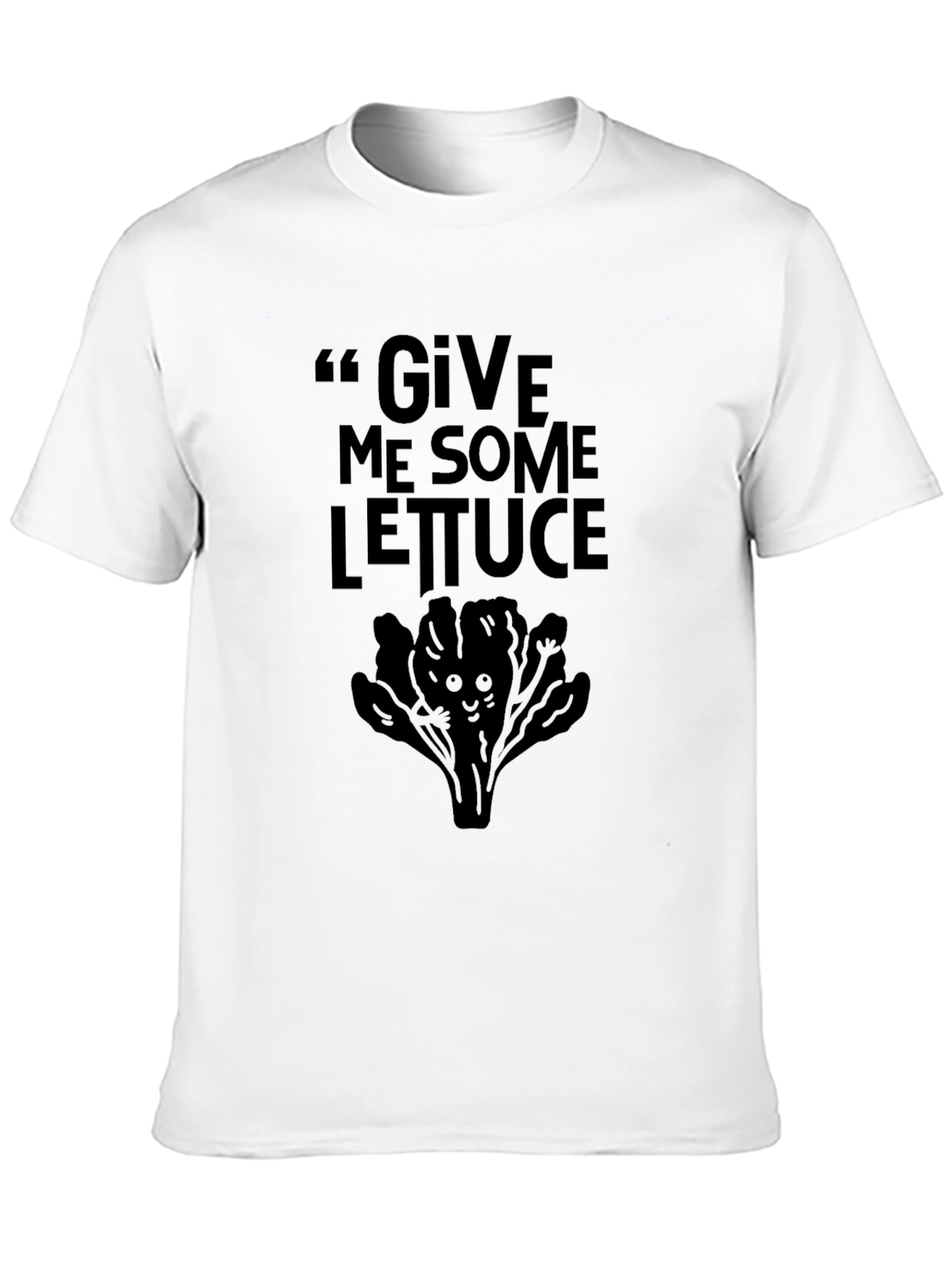 Give Me Some Lettuce T-Shirt Funny Vegan Tee