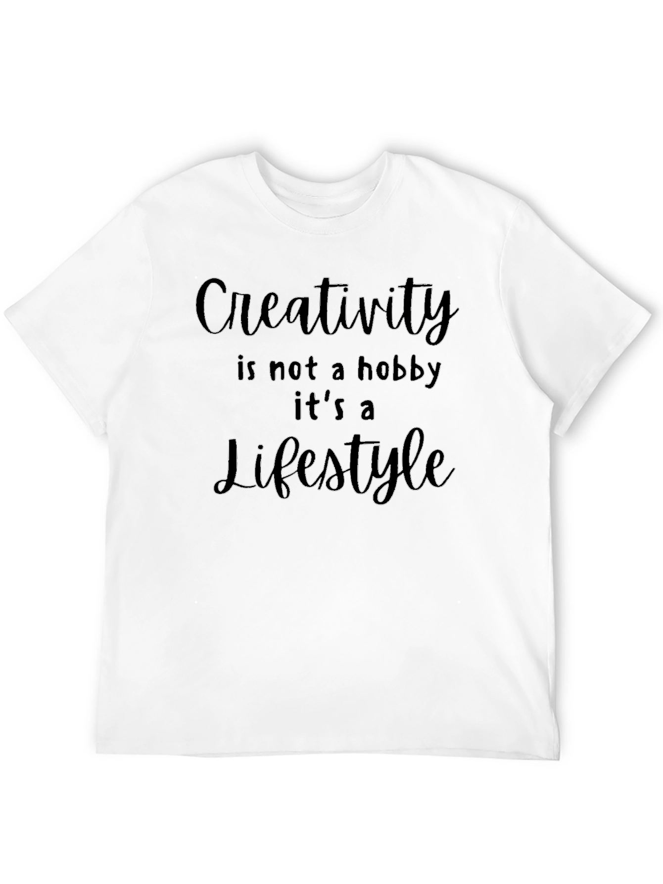 Creativity Lifestyle Graphic Tee - Soft Cotton Blend