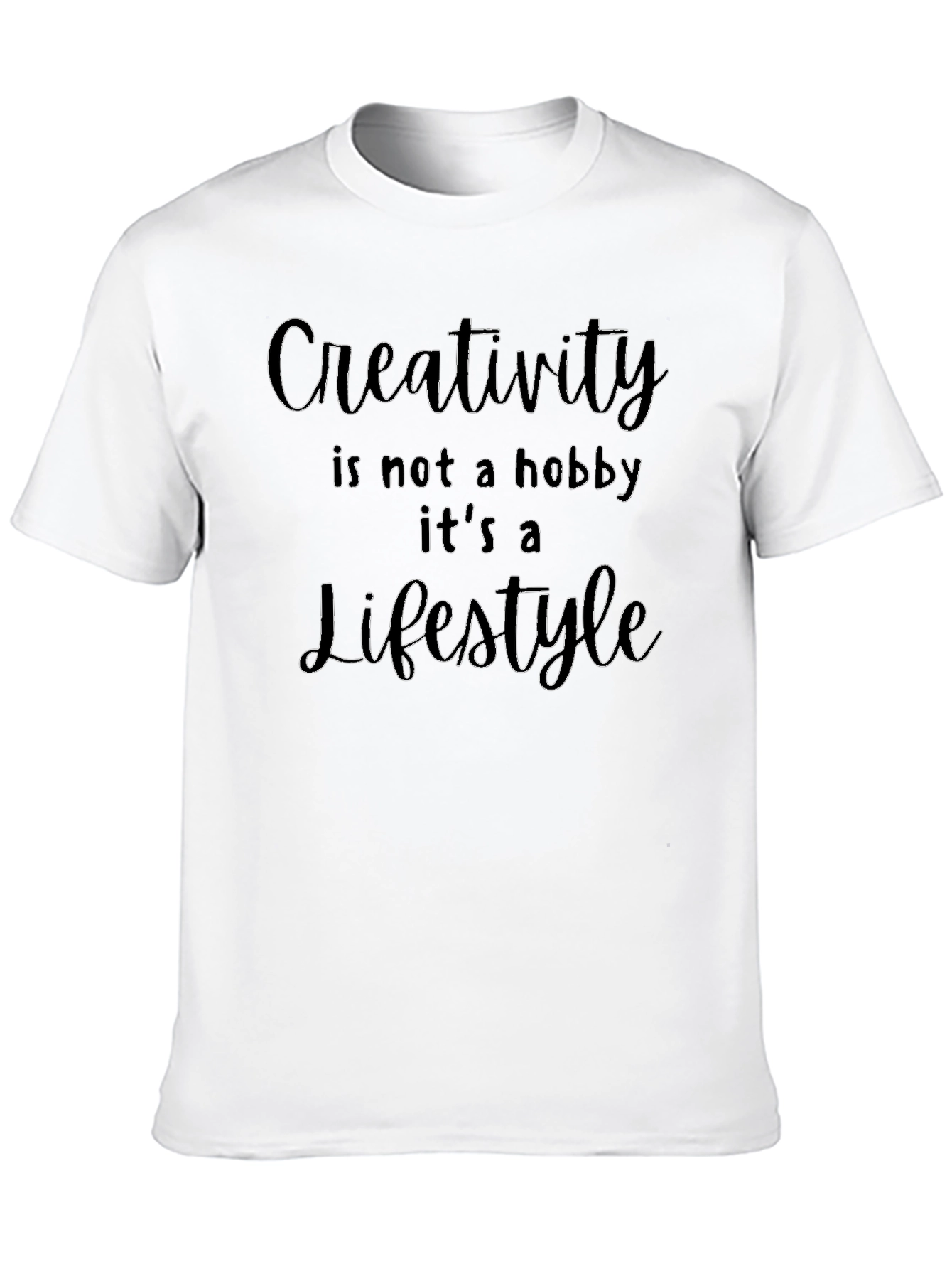 Creativity Lifestyle Graphic Tee - Soft Cotton Blend