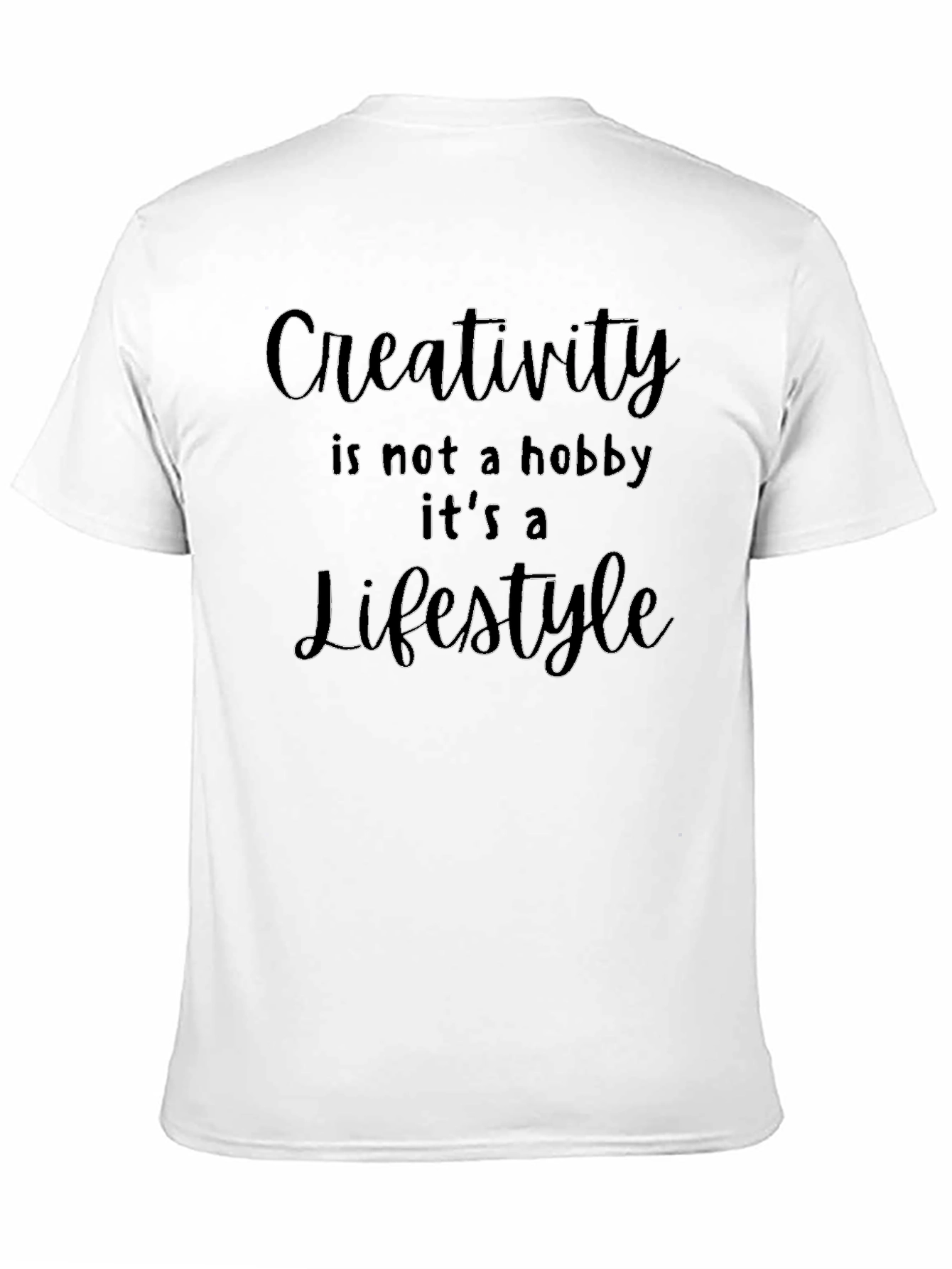 Creativity Lifestyle Graphic Tee - Soft Cotton Blend