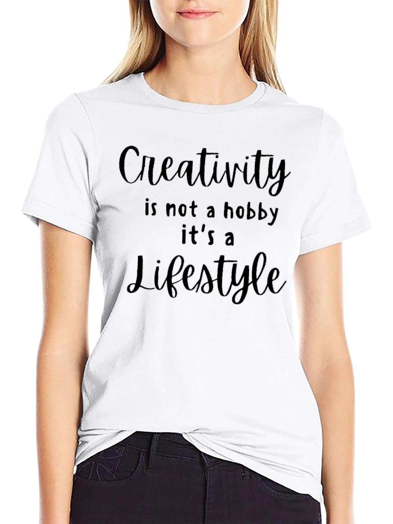 Creativity Lifestyle Graphic Tee - Soft Cotton Blend