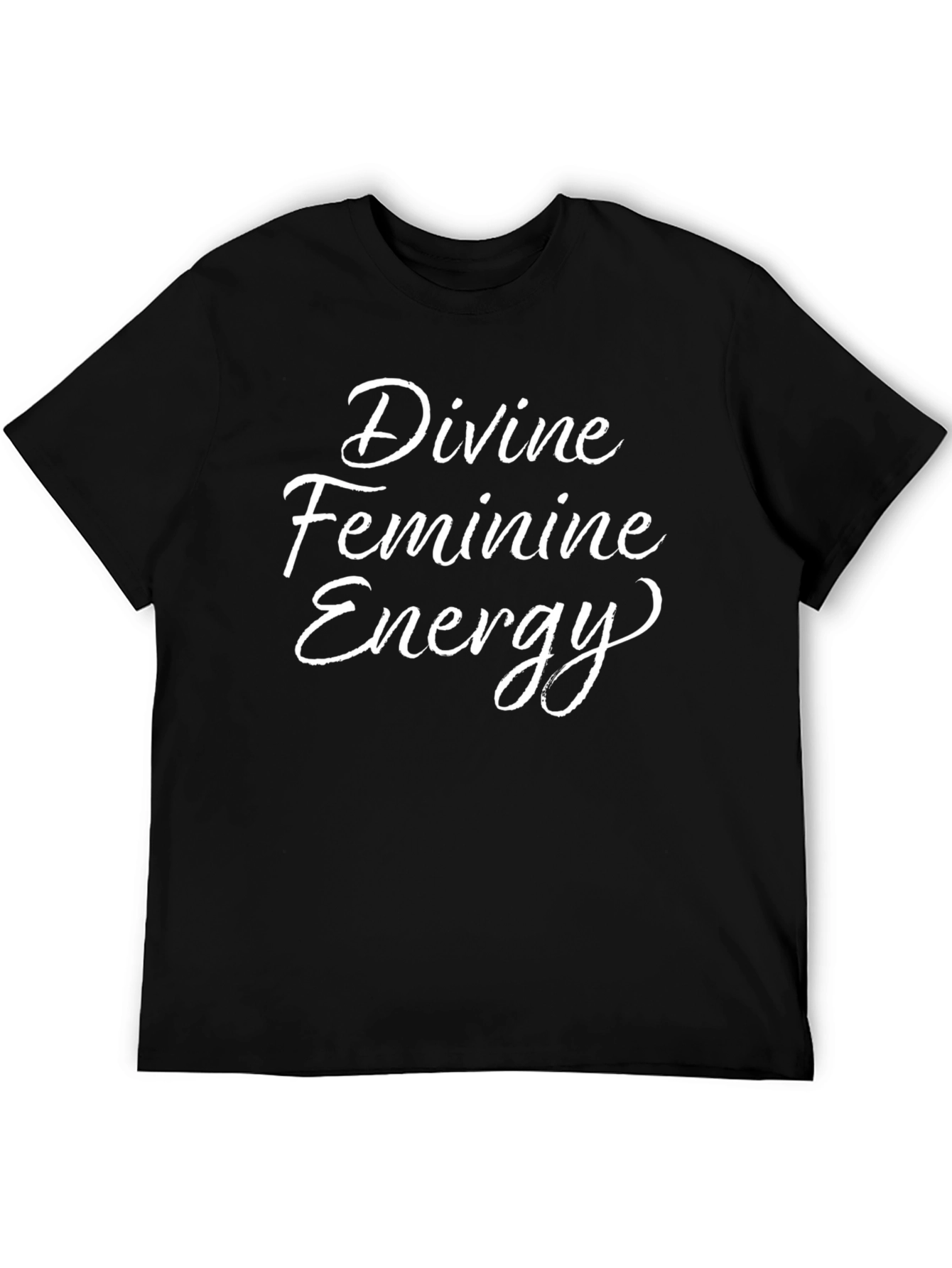 Divine Feminine Energy Black T-Shirt