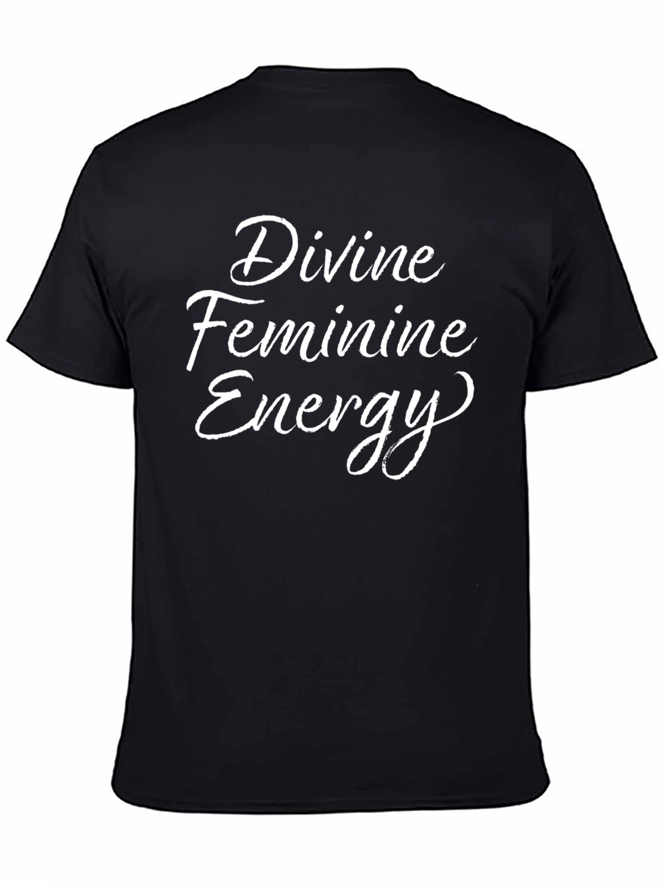 Divine Feminine Energy Black T-Shirt