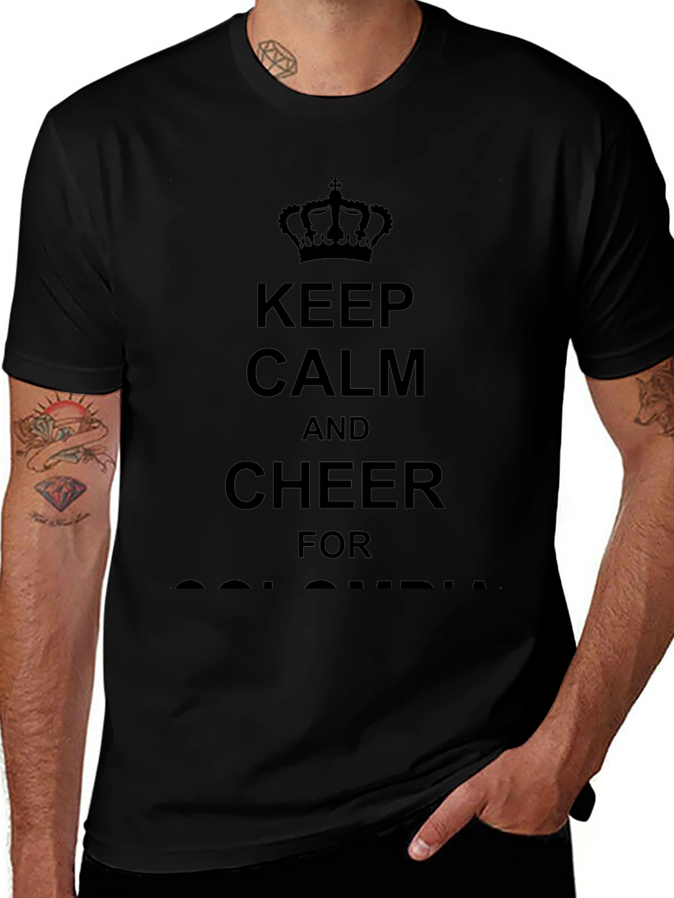 Keep Calm Cheer For T-Shirt