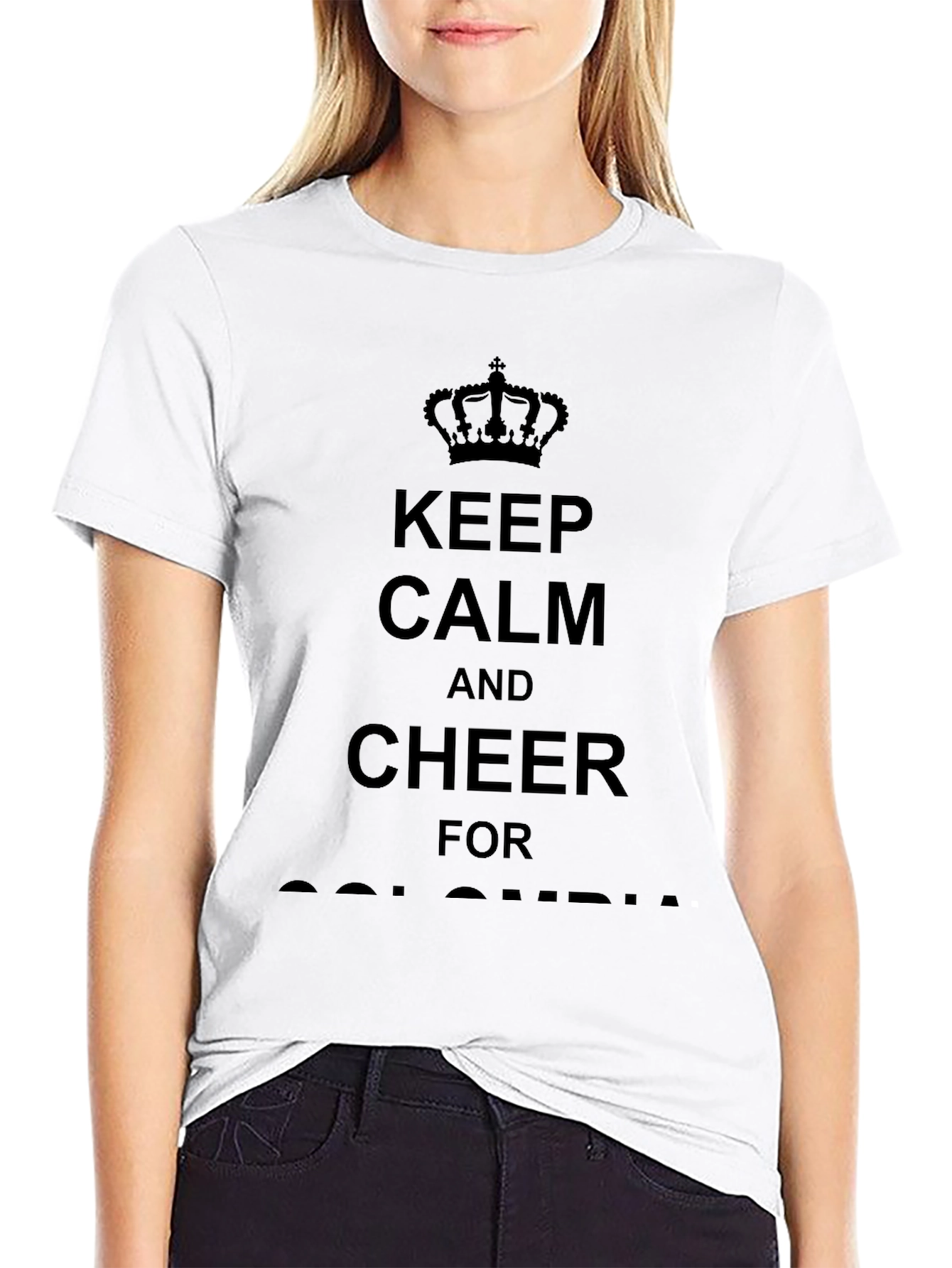 Keep Calm Cheer For T-Shirt