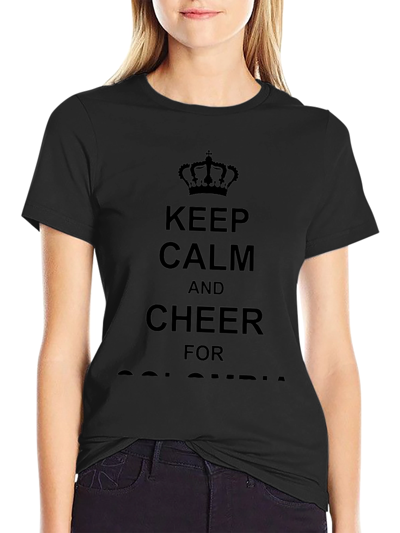 Keep Calm Cheer For T-Shirt