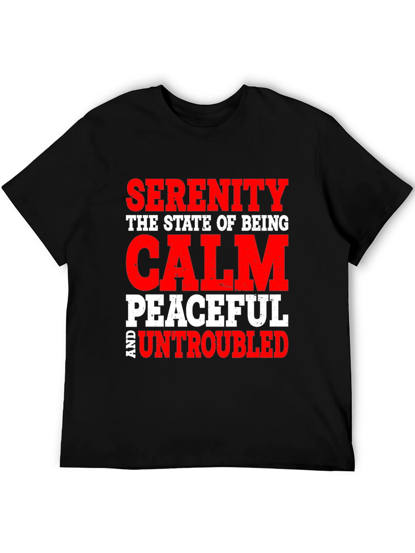Serenity Calm Peaceful T-Shirt - Relaxed State of Mind