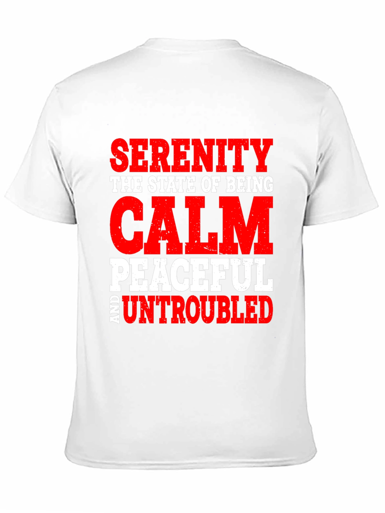 Serenity Calm Peaceful T-Shirt - Relaxed State of Mind