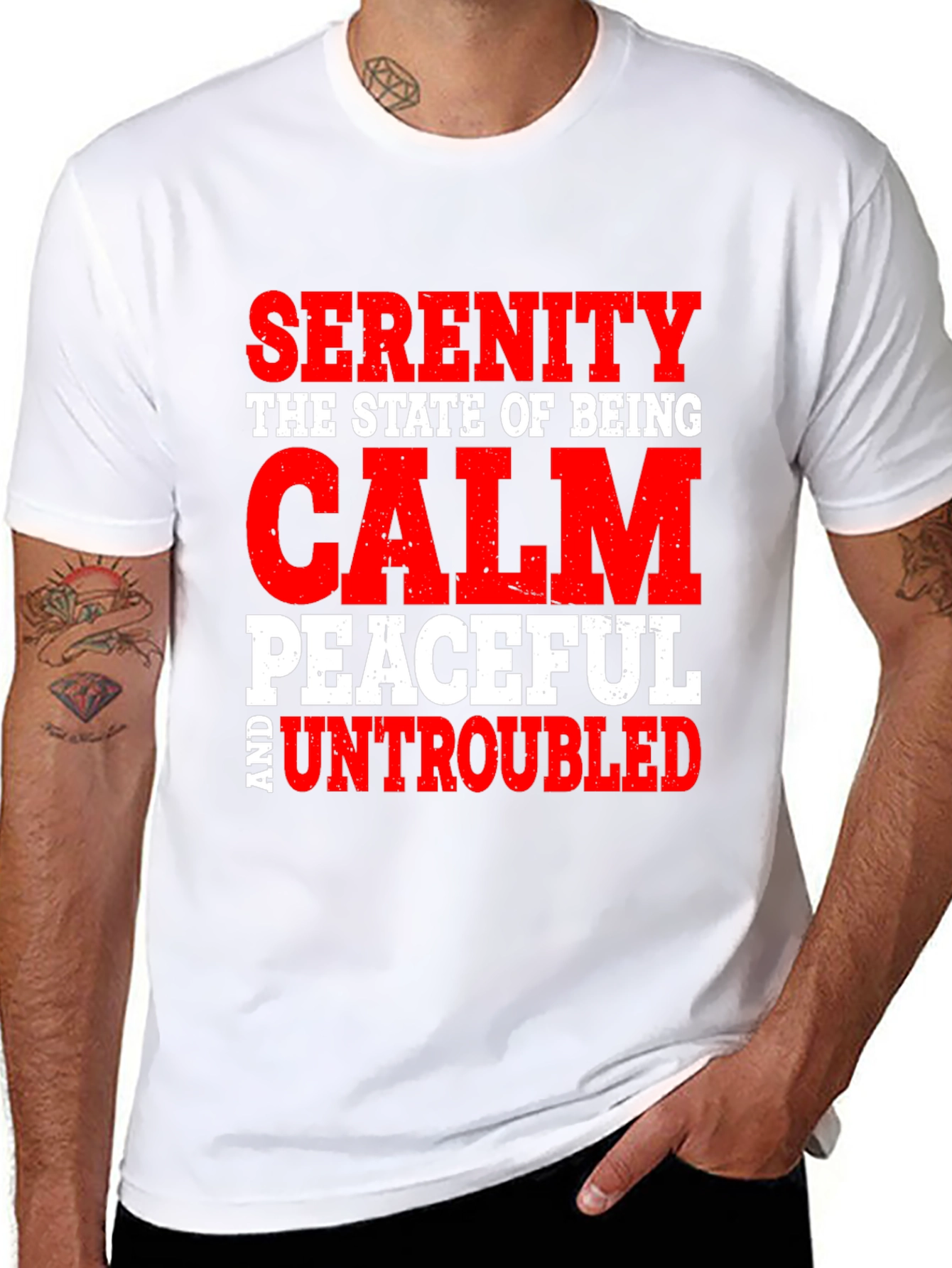 Serenity Calm Peaceful T-Shirt - Relaxed State of Mind