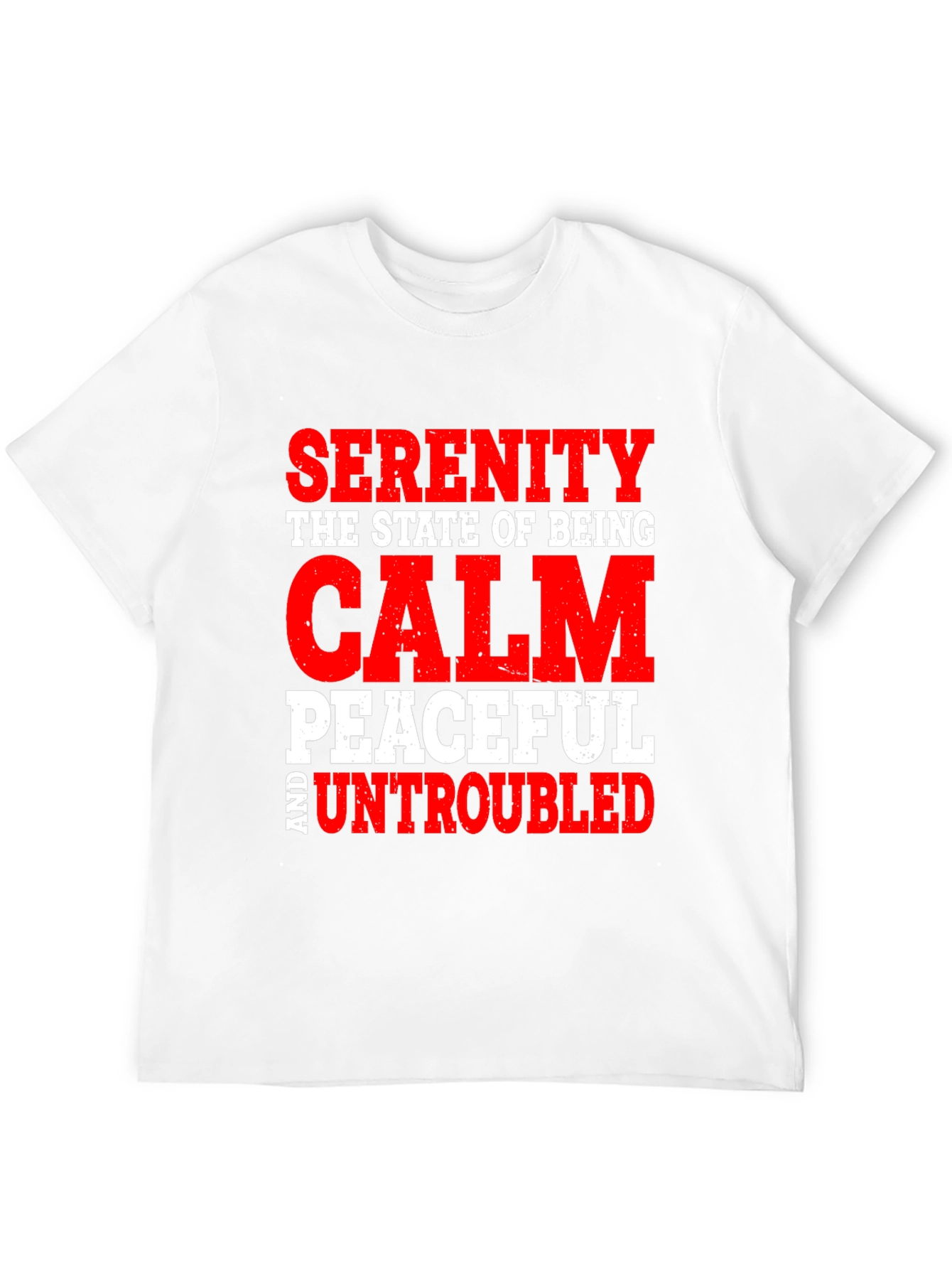 Serenity Calm Peaceful T-Shirt - Relaxed State of Mind
