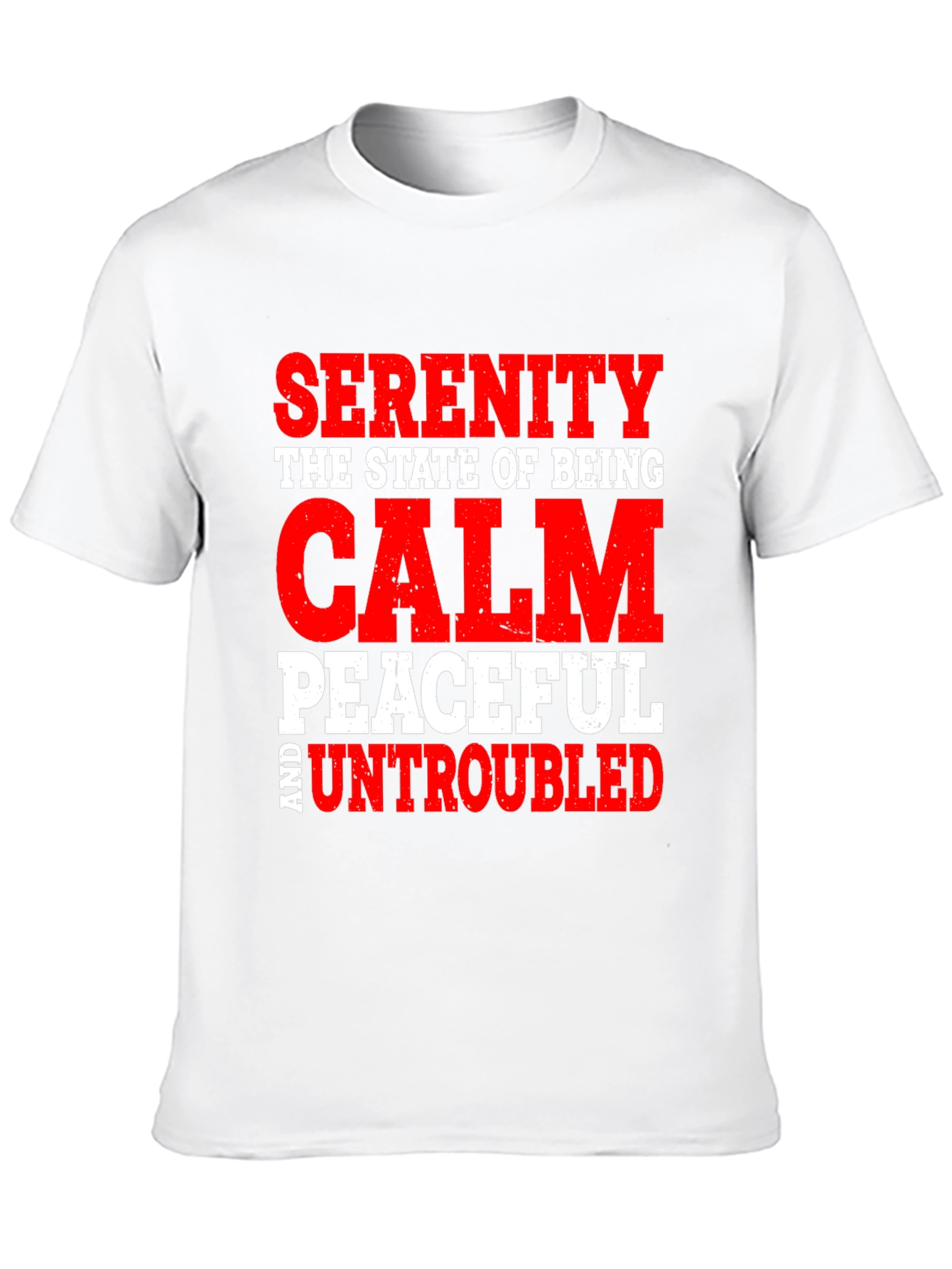 Serenity Calm Peaceful T-Shirt - Relaxed State of Mind
