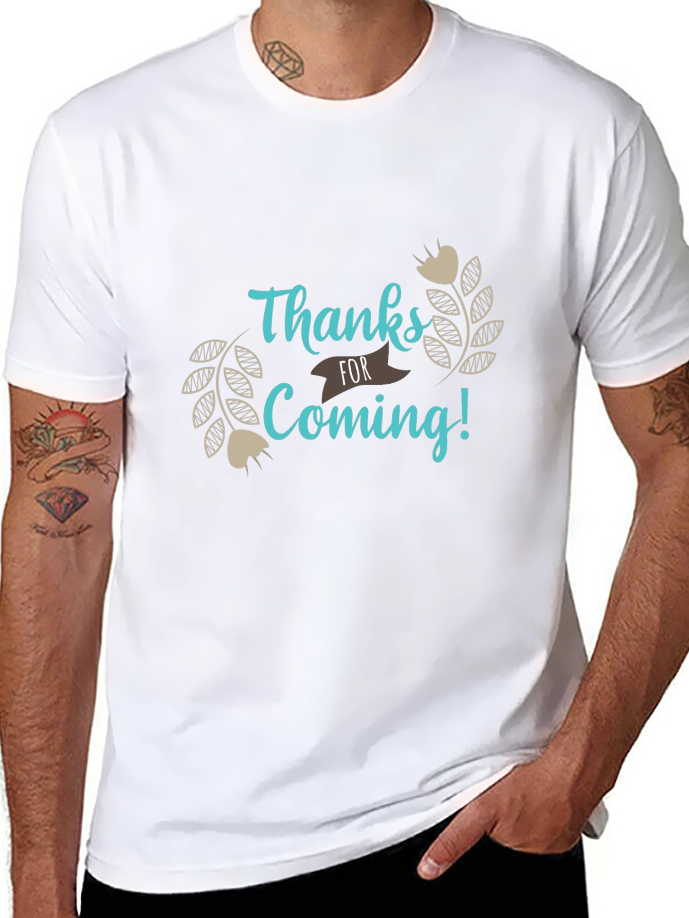 Thanks for Coming Graphic T-Shirt
