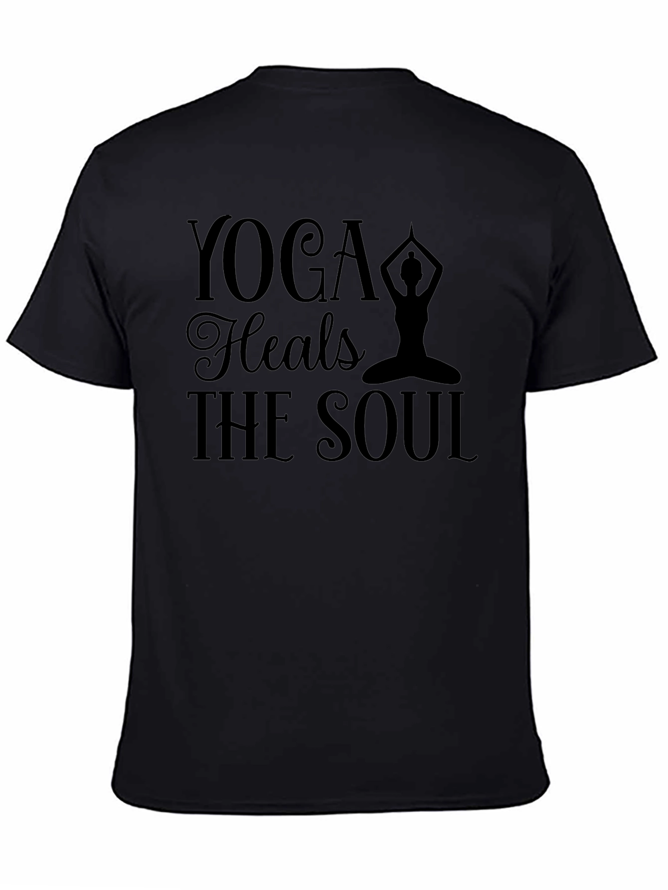 Yoga Heals the Soul Graphic Tee