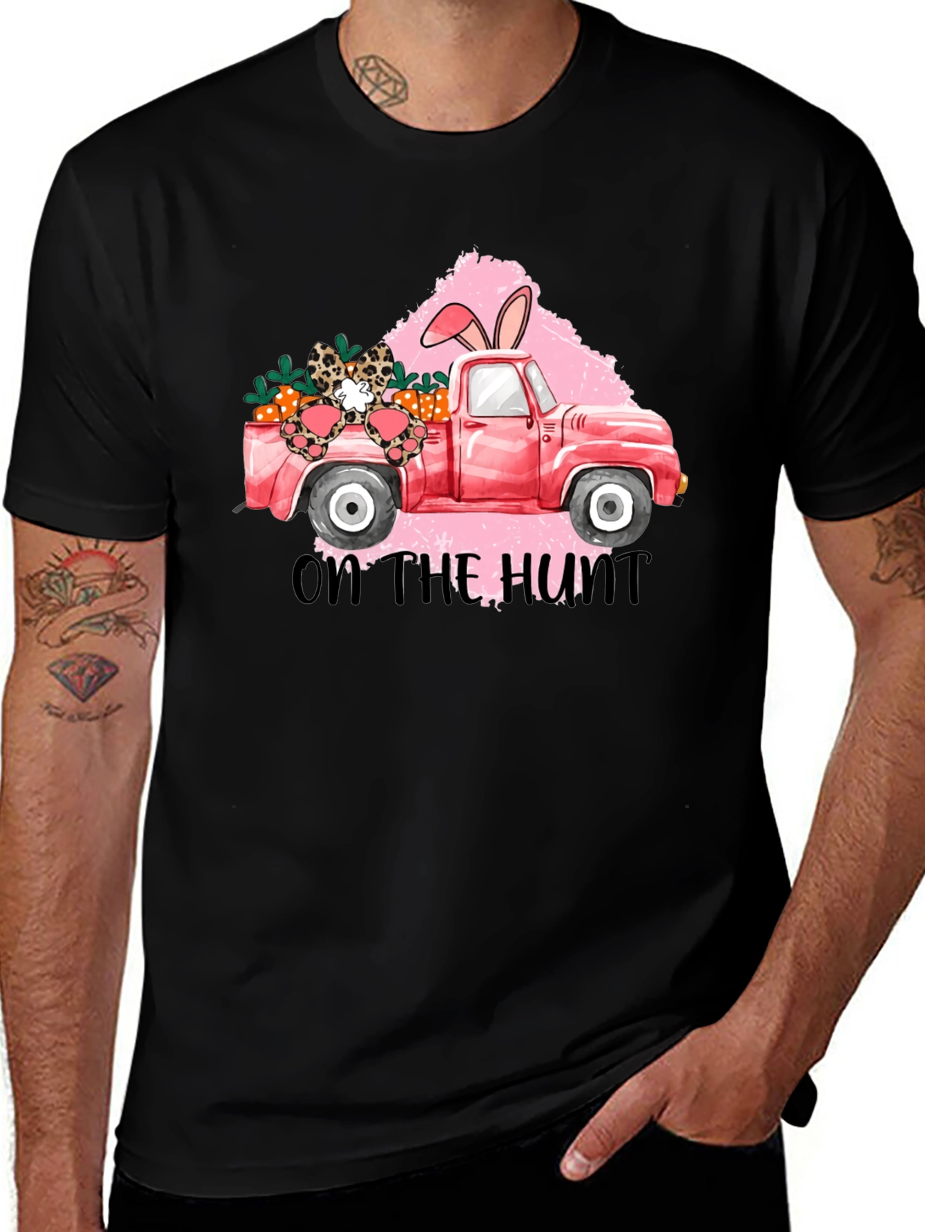 Easter Truck T-Shirt - On the Hunt