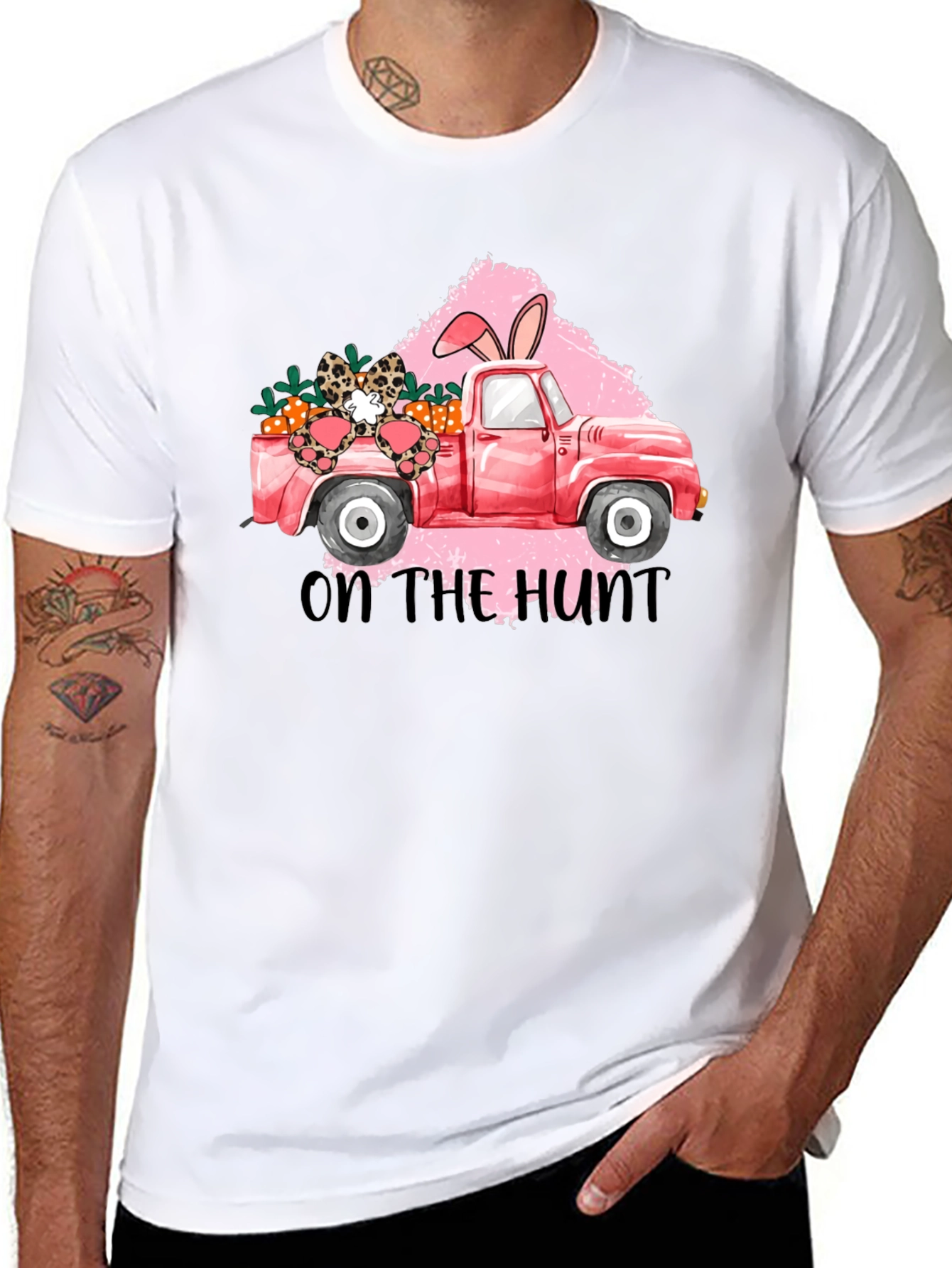 Easter Truck T-Shirt - On the Hunt