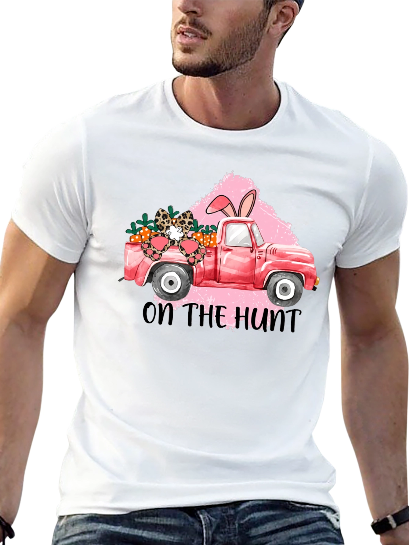 Easter Truck T-Shirt - On the Hunt