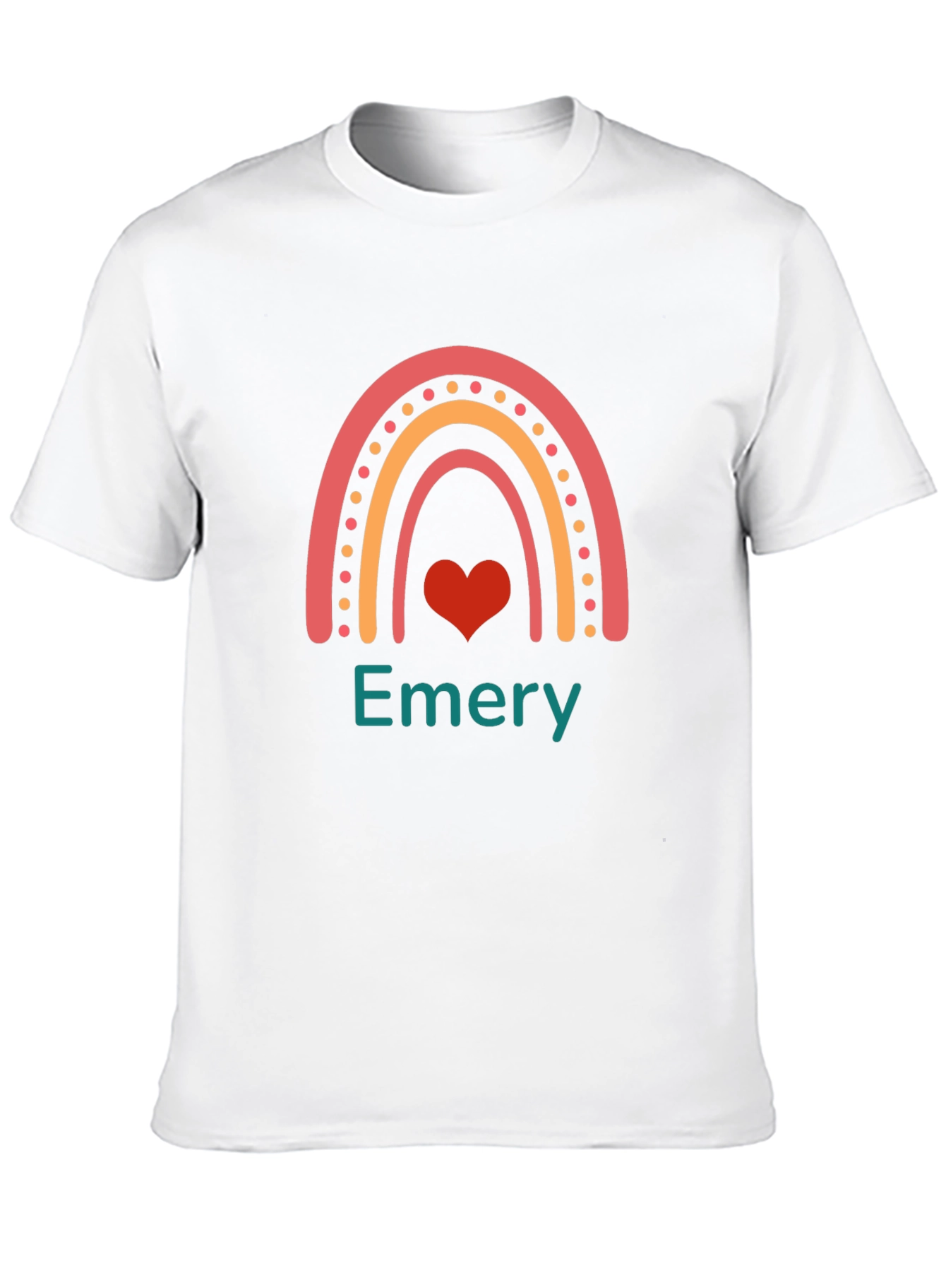 Rainbow Emery Personalized T-Shirt