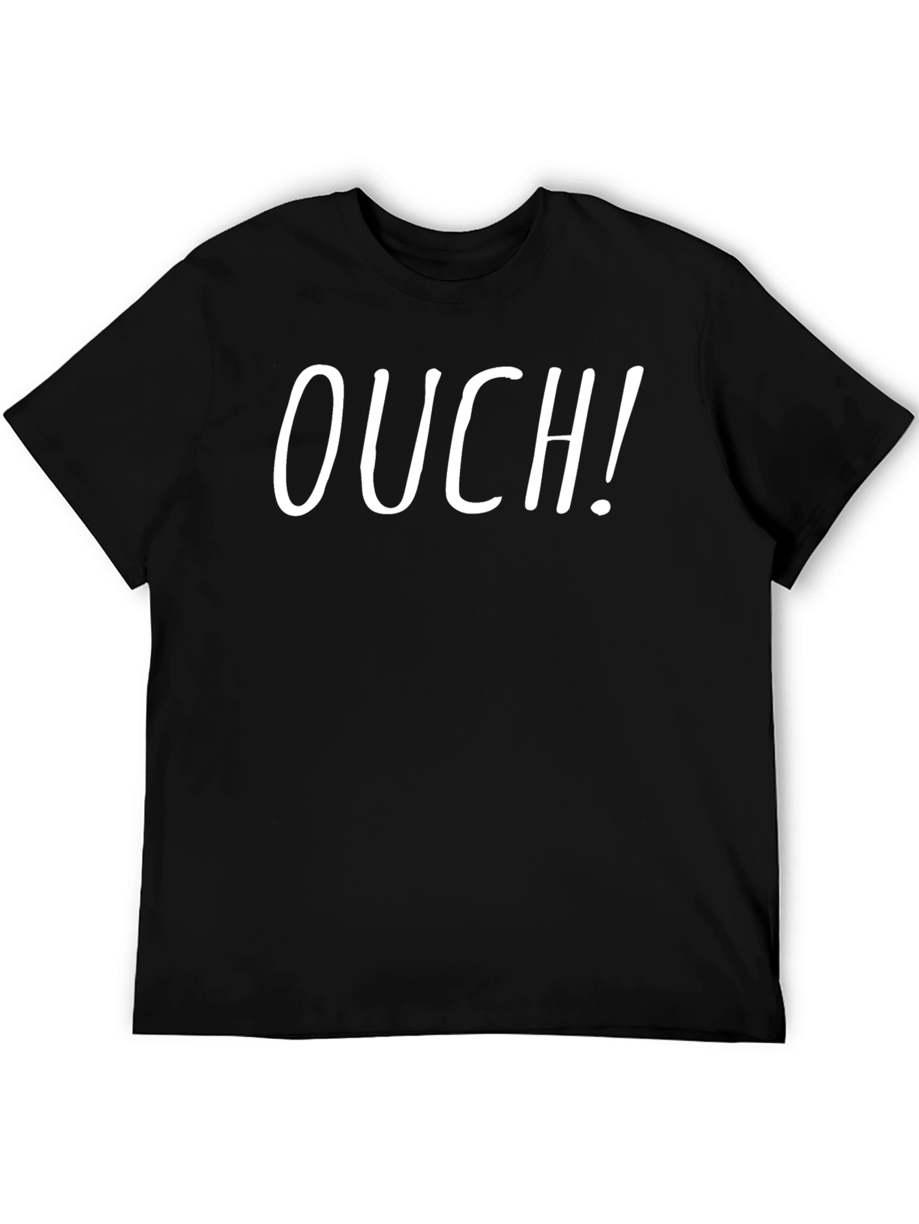 Ouch! Graphic Tee - Soft Cotton Casual T-Shirt