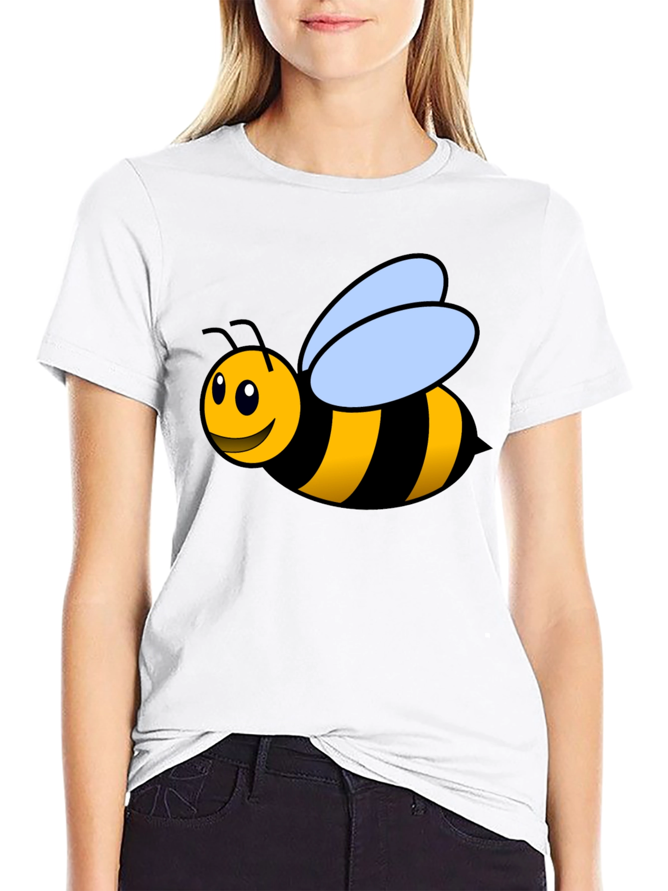 Bumble Bee Graphic T-Shirt - Black