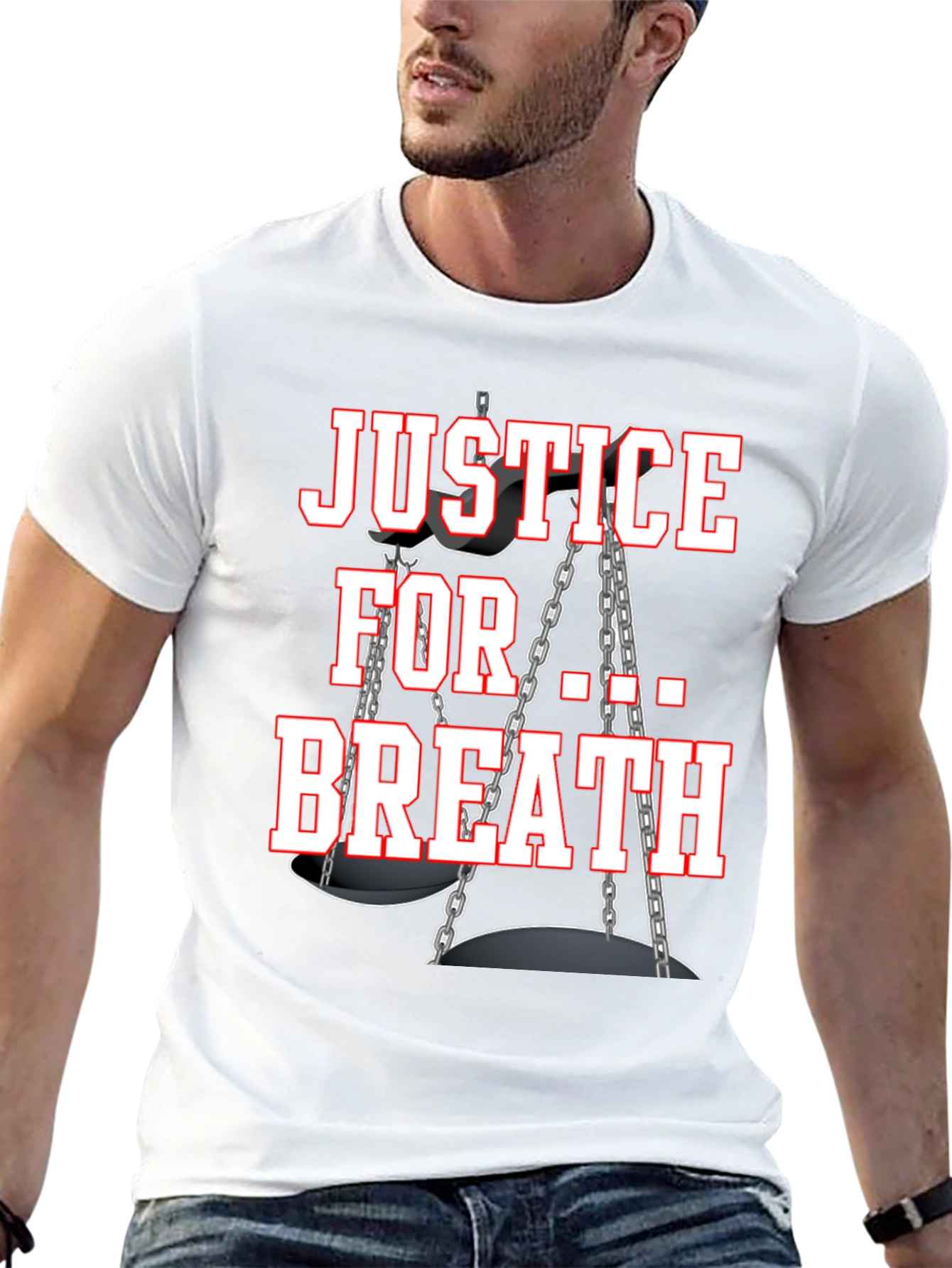Justice For Breath Graphic T-Shirt