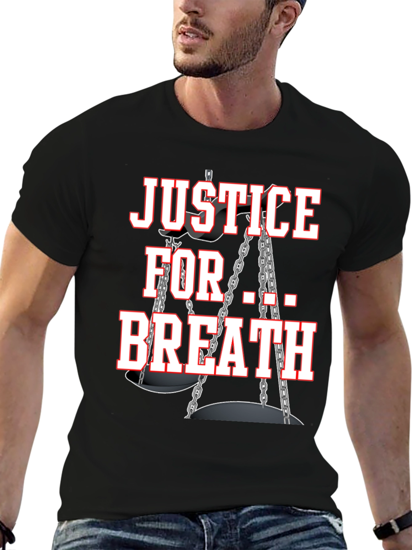 Justice For Breath Graphic T-Shirt