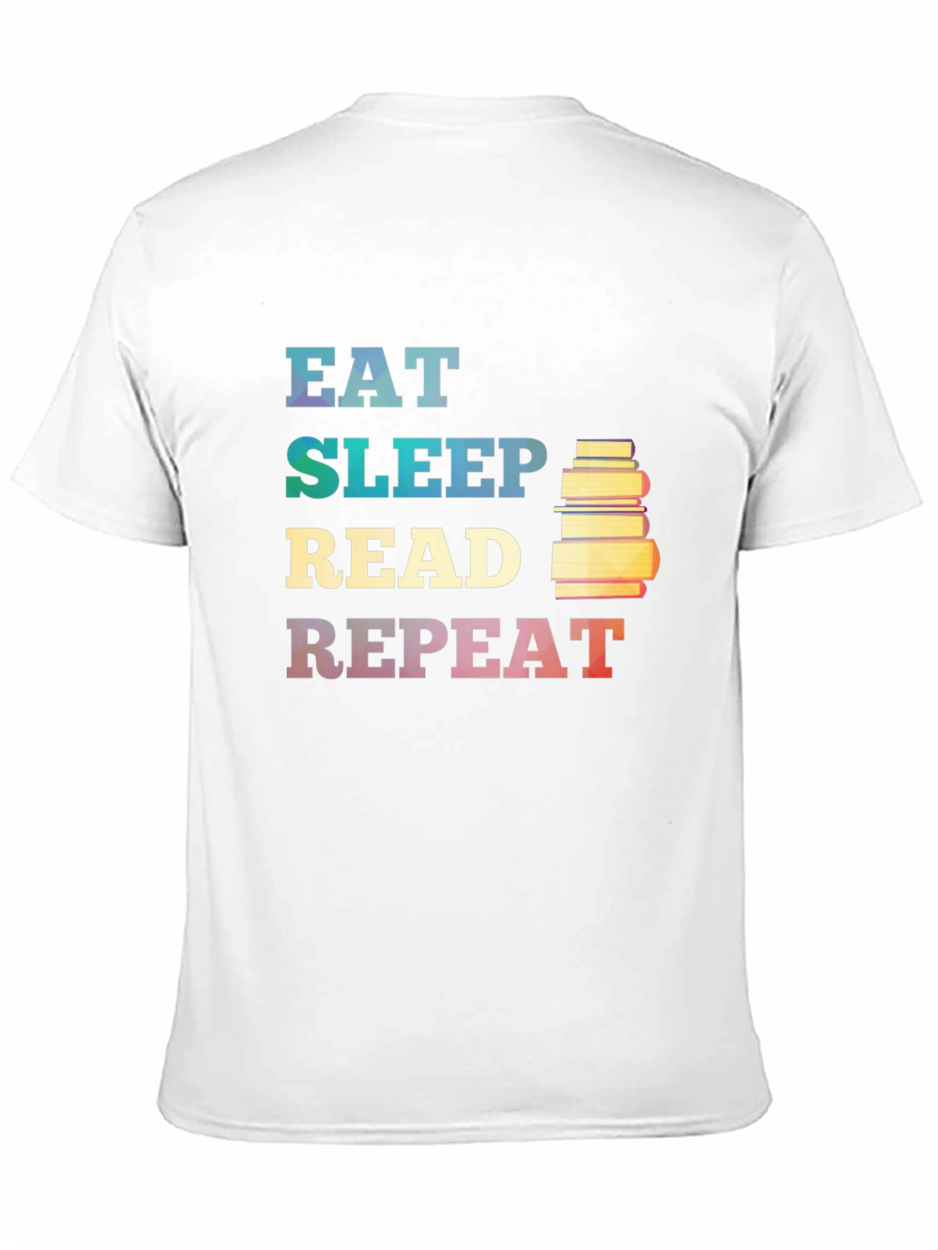 Eat Sleep Read Repeat T-Shirt for Book Lovers