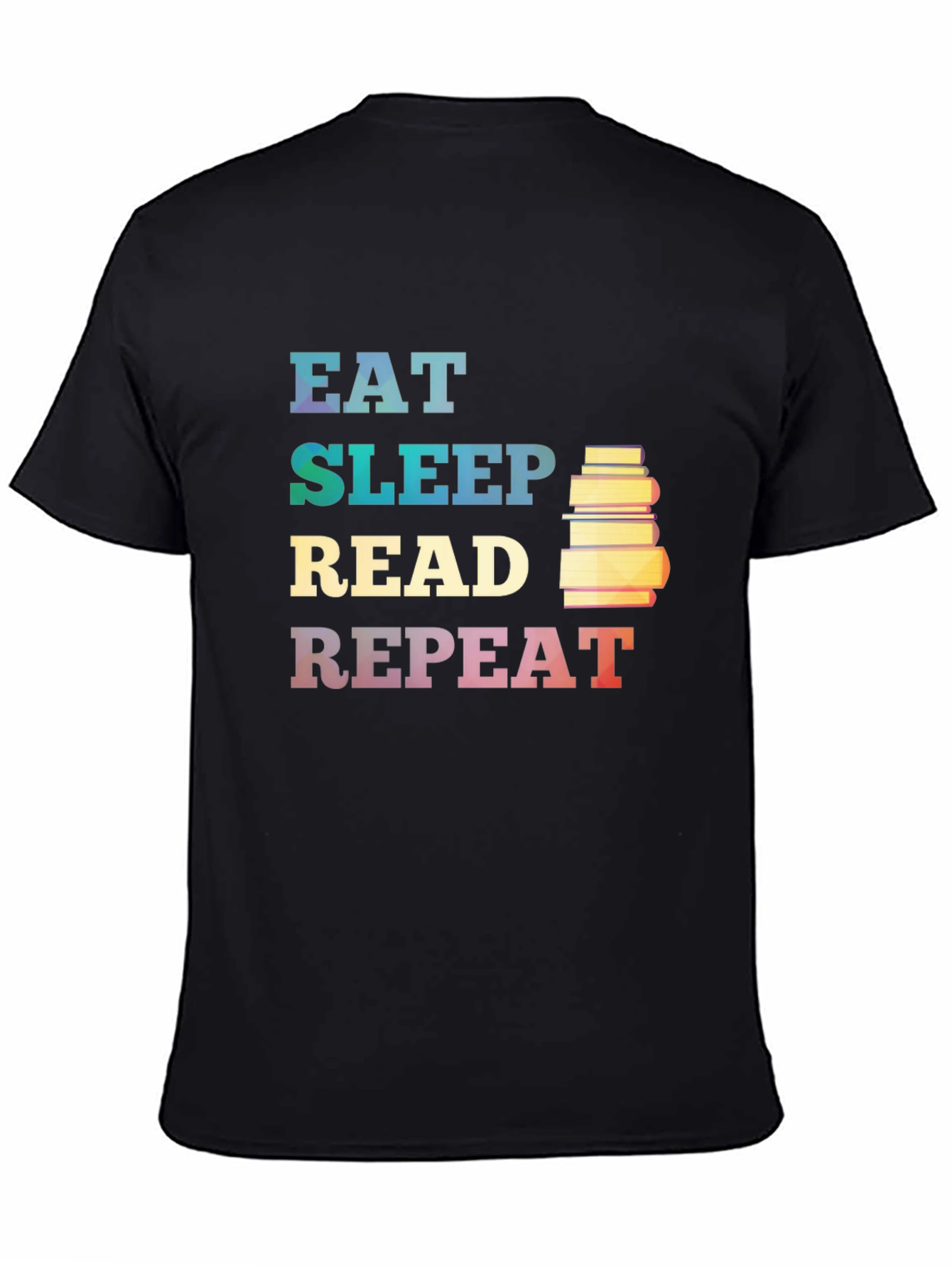 Eat Sleep Read Repeat T-Shirt for Book Lovers