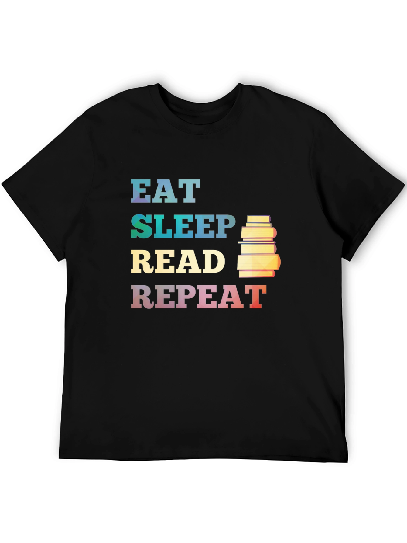 Eat Sleep Read Repeat T-Shirt for Book Lovers