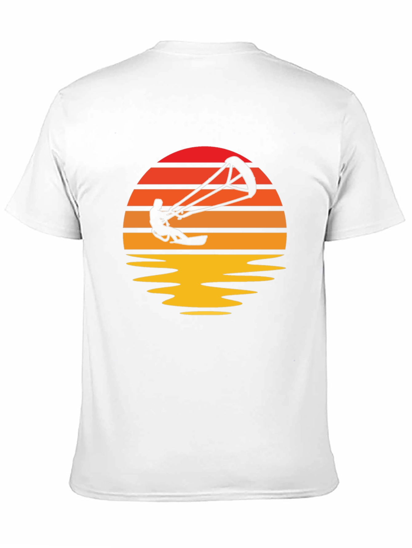 Kitesurfing Sunset Graphic T-Shirt