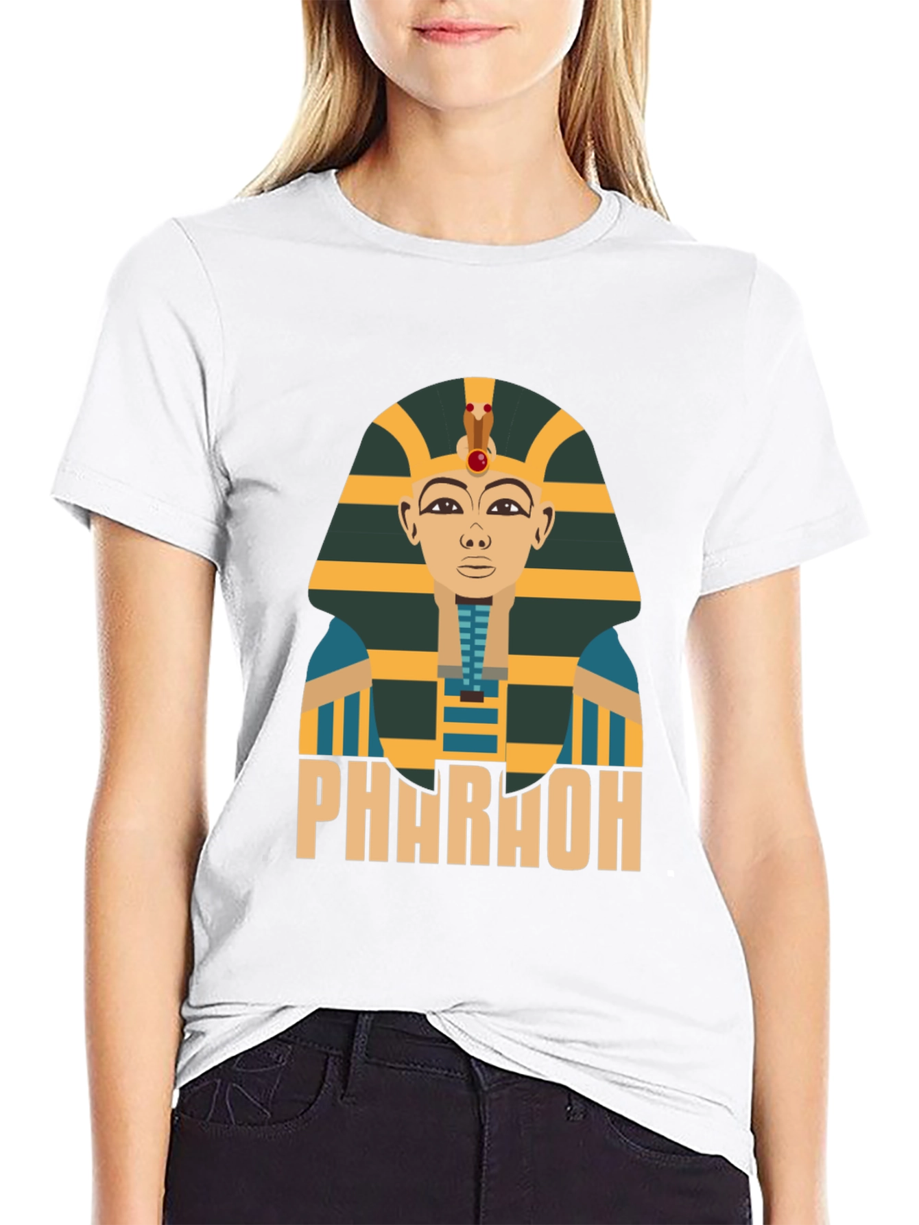 Pharaoh Graphic Print T-Shirt