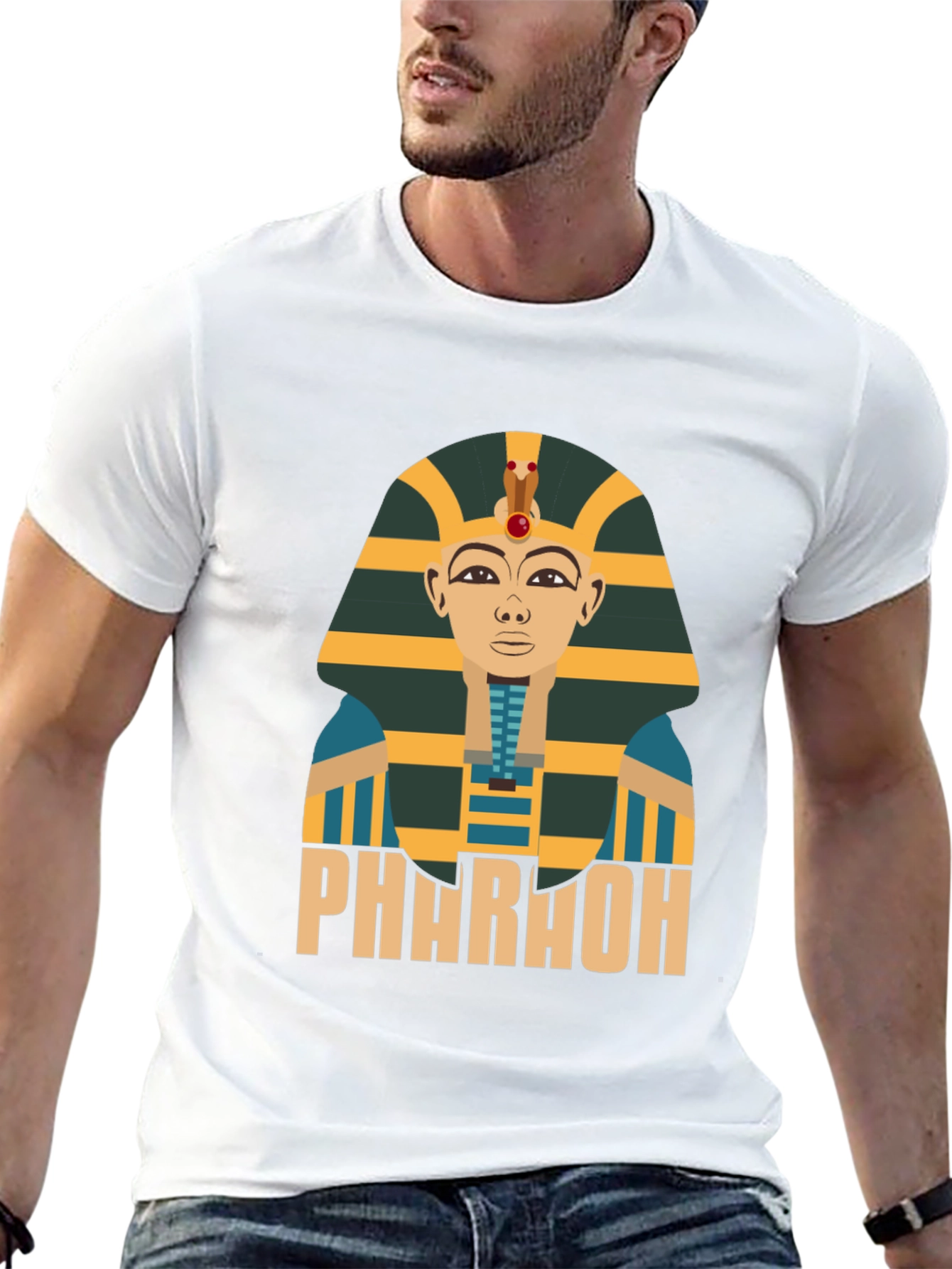 Pharaoh Graphic Print T-Shirt
