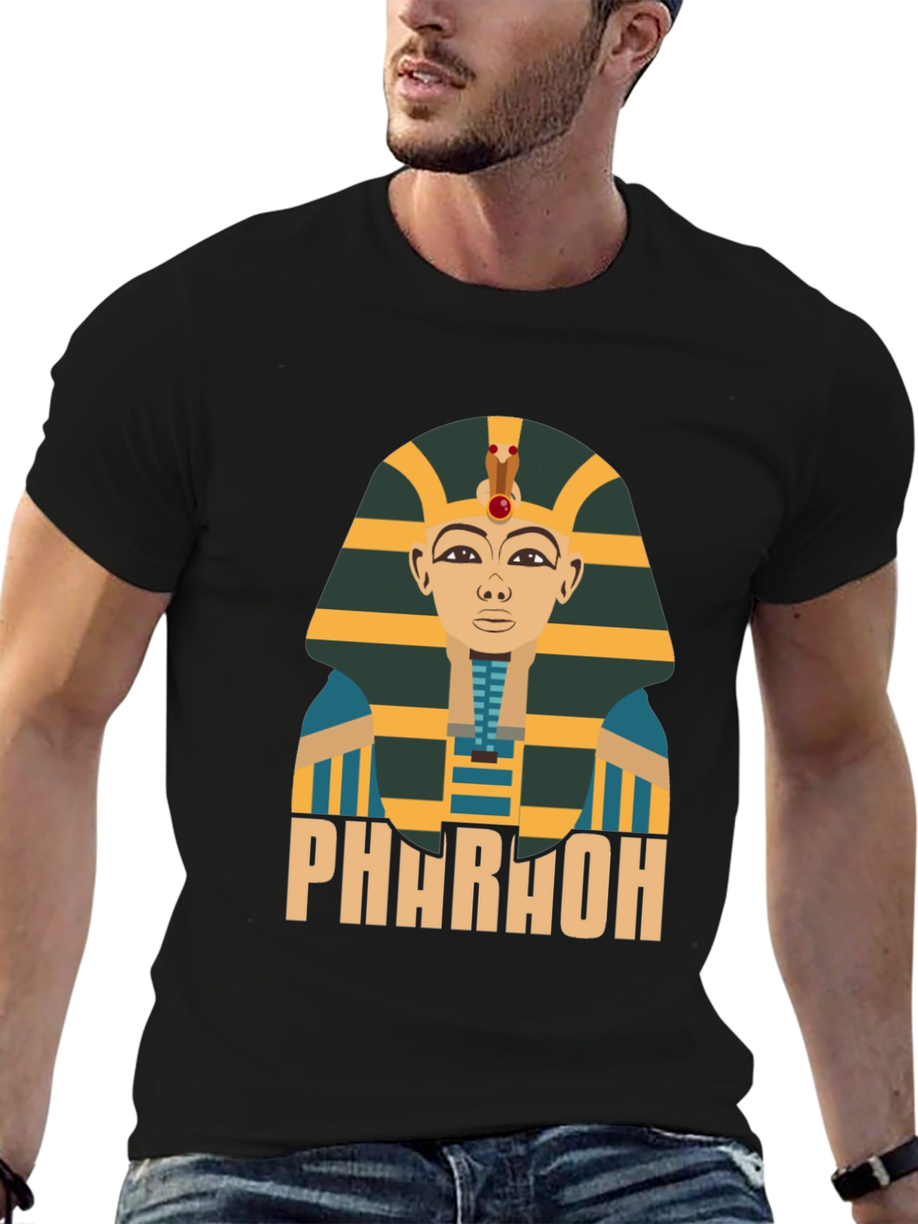 Pharaoh Graphic Print T-Shirt