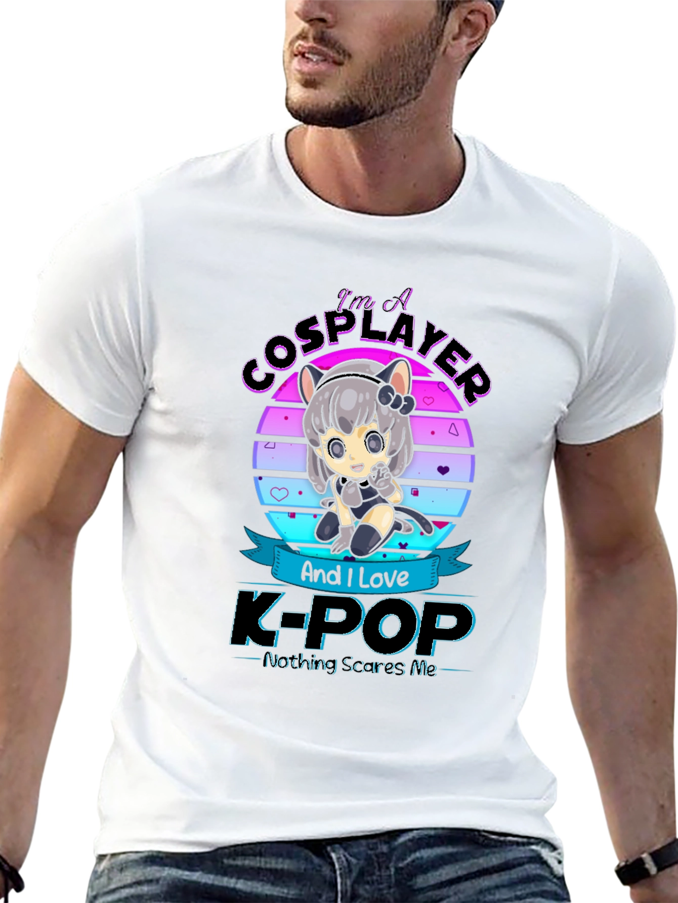 Im A Cosplayer and Love K-Pop T-Shirt