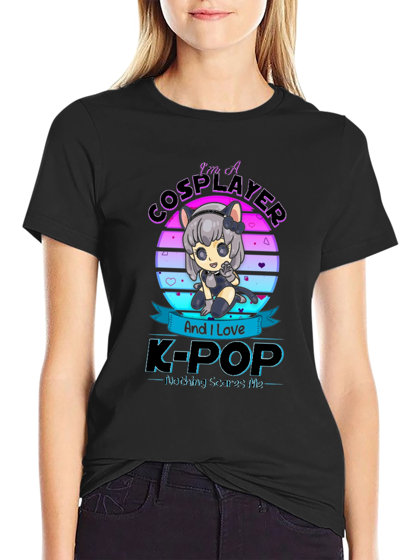 Im A Cosplayer and Love K-Pop T-Shirt