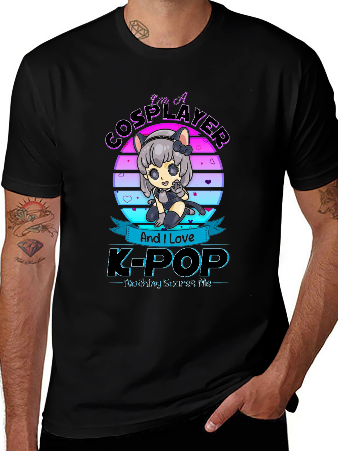 Im A Cosplayer and Love K-Pop T-Shirt