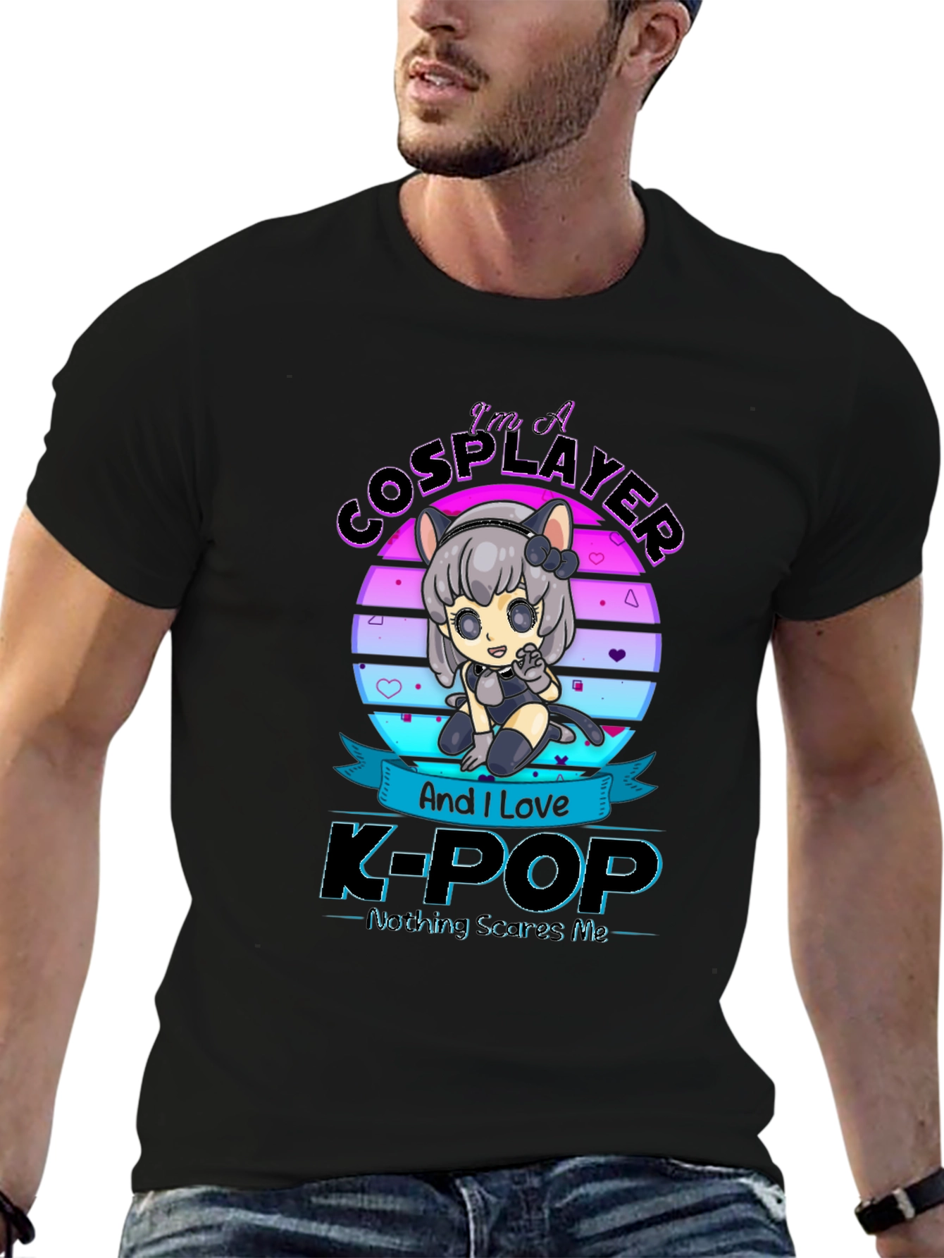 Im A Cosplayer and Love K-Pop T-Shirt