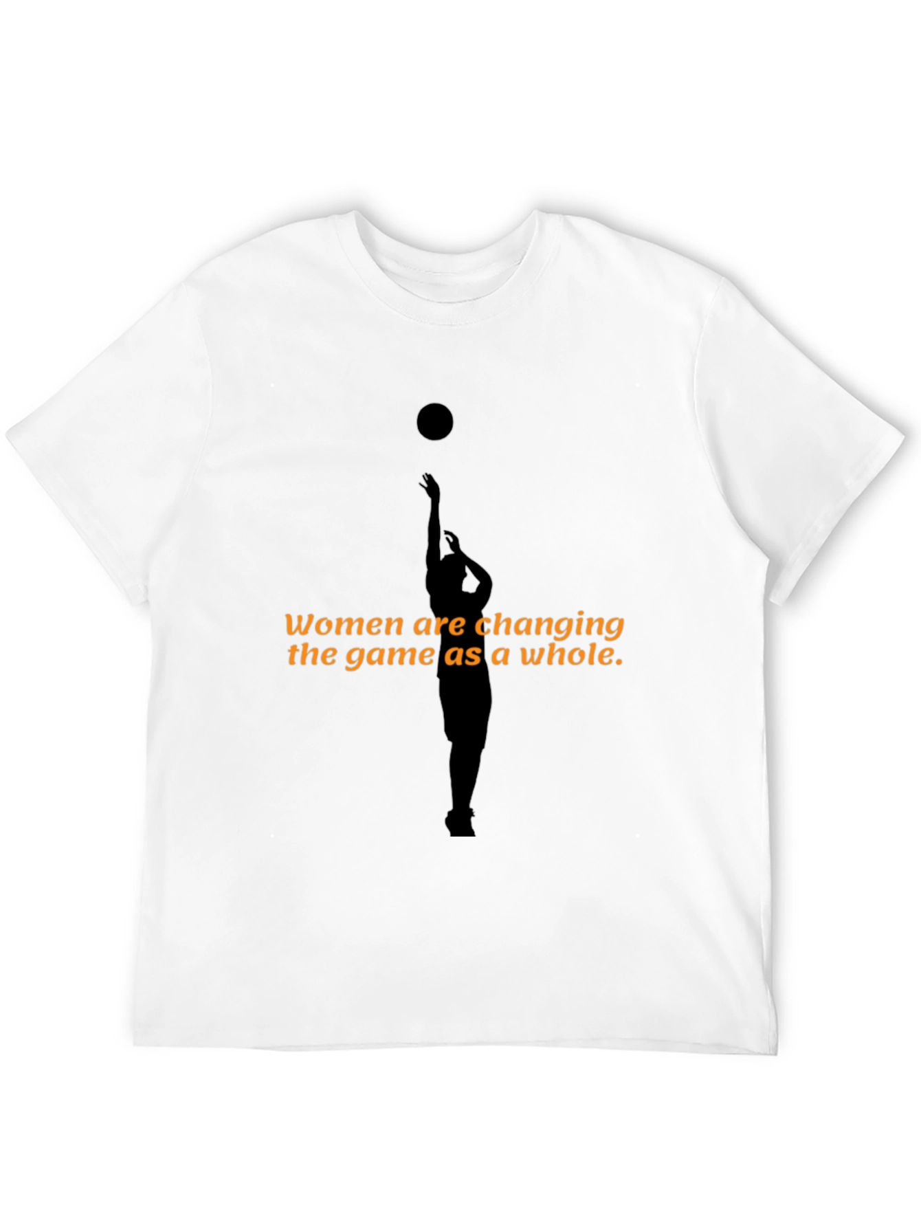 Women Changing the Game T-Shirt - Black