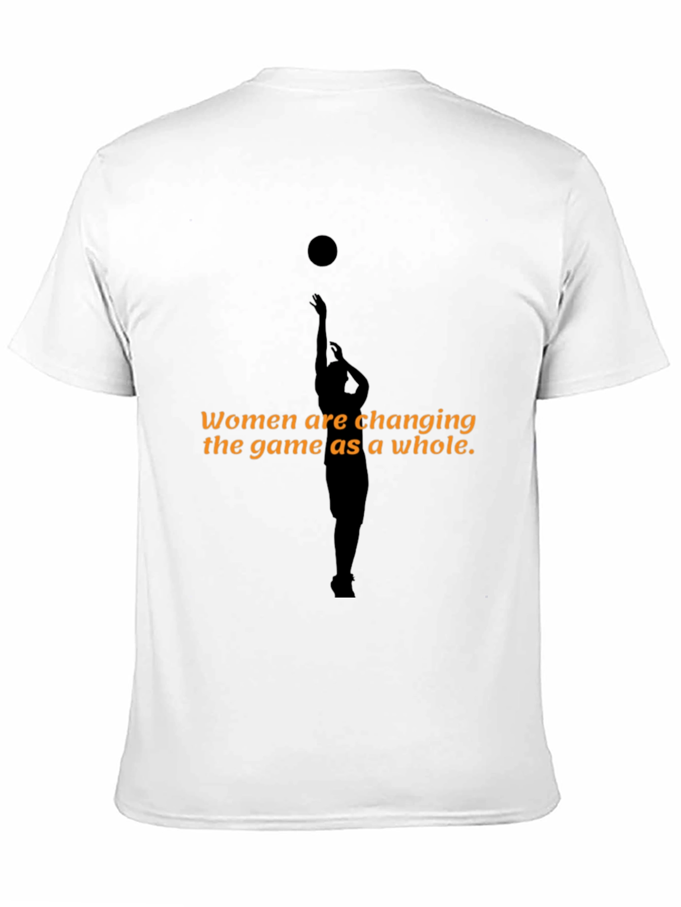 Women Changing the Game T-Shirt - Black