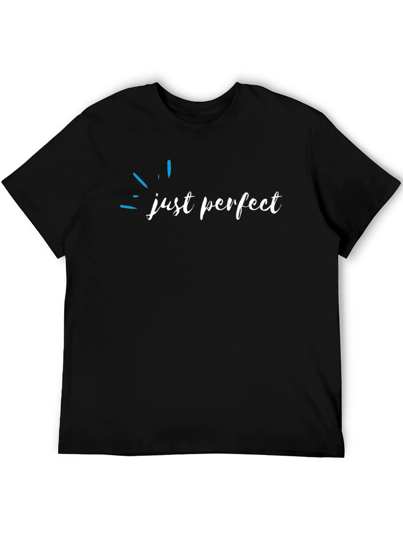 Just Perfect Stylish Black T-Shirt for Men